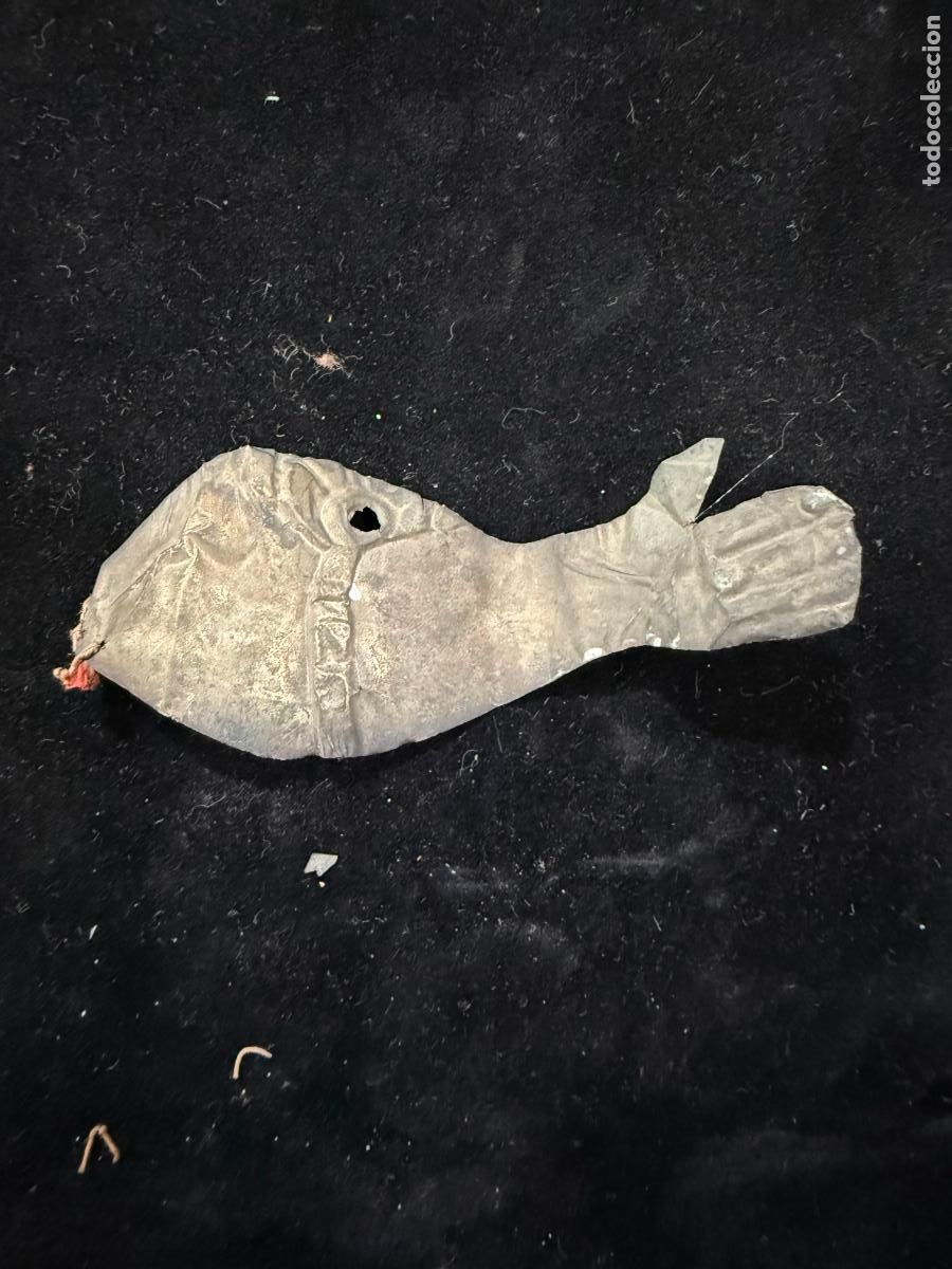 Antig&uuml;edades: ANTIGUO EXVOTO RELIGIOSO - MEDIDA 6 CM
