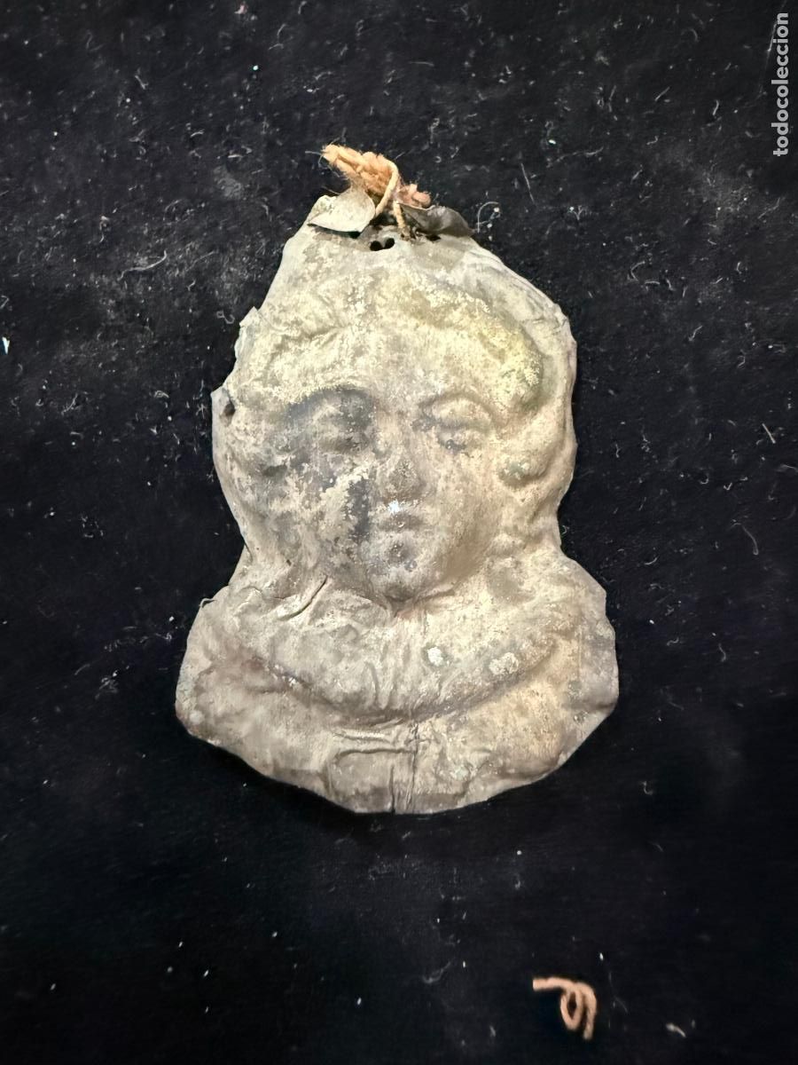 Antig&uuml;edades: ANTIGUO EXVOTO RELIGIOSO - MEDIDA 5 CM