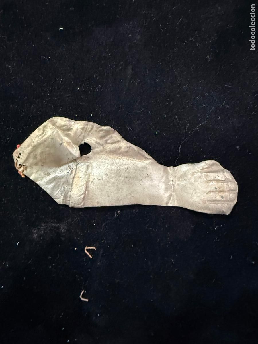 Antig&uuml;edades: ANTIGUO EXVOTO RELIGIOSO - MEDIDA 6 CM