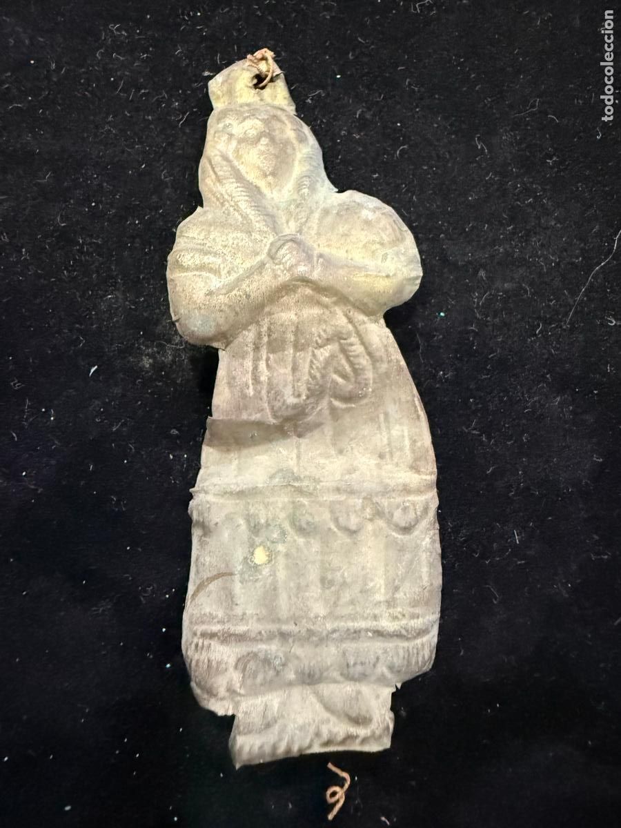 Antig&uuml;edades: ANTIGUO EXVOTO RELIGIOSO - MEDIDA 8 CM