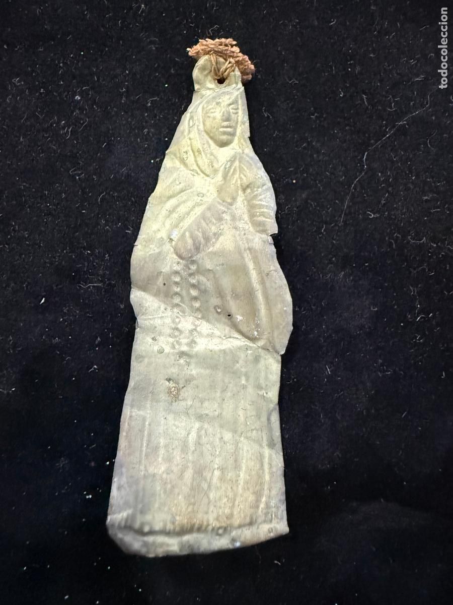 Antig&uuml;edades: ANTIGUO EXVOTO RELIGIOSO - MEDIDA 8 CM