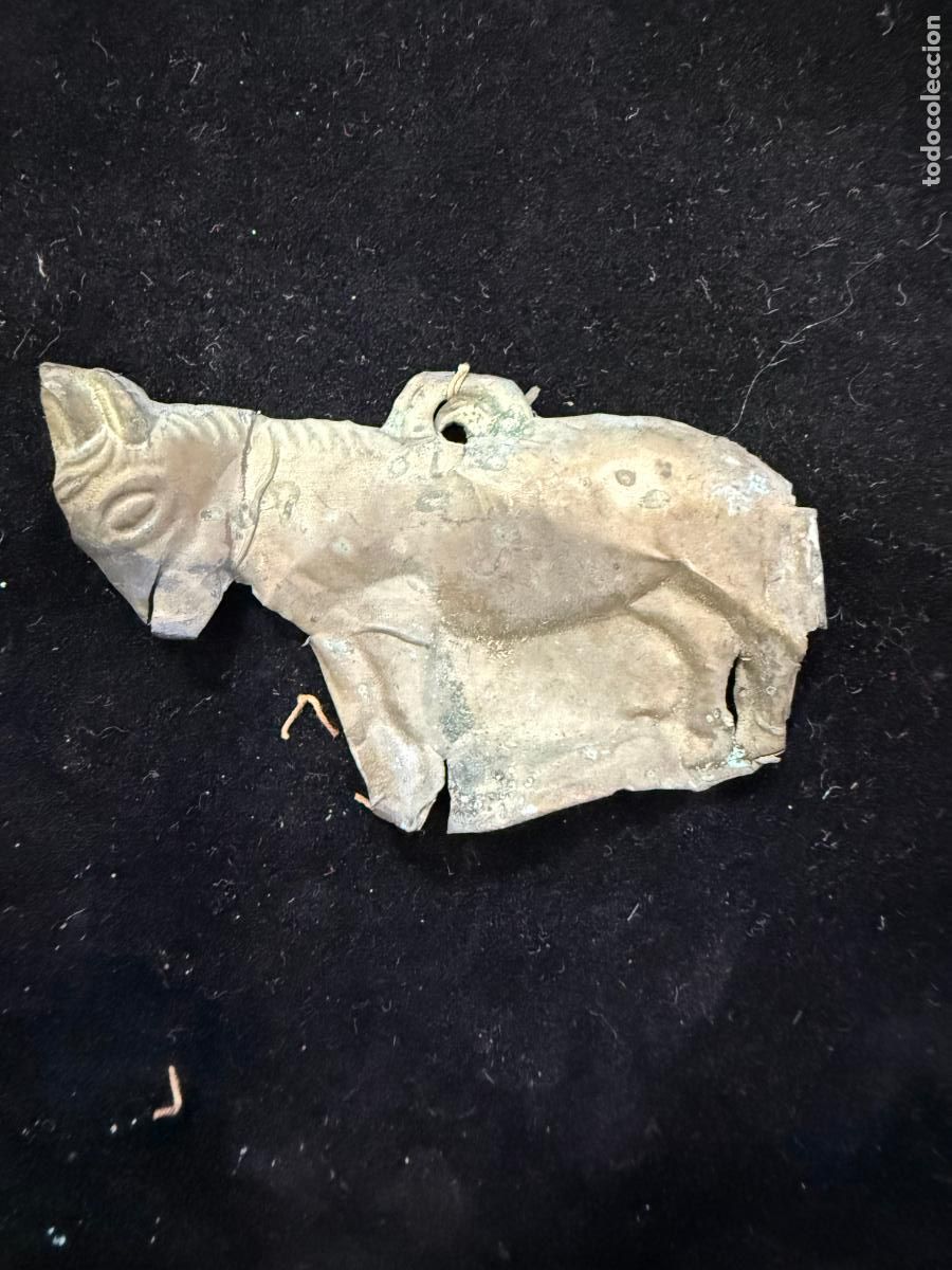 Antig&uuml;edades: ANTIGUO EXVOTO RELIGIOSO - MEDIDA 6 CM