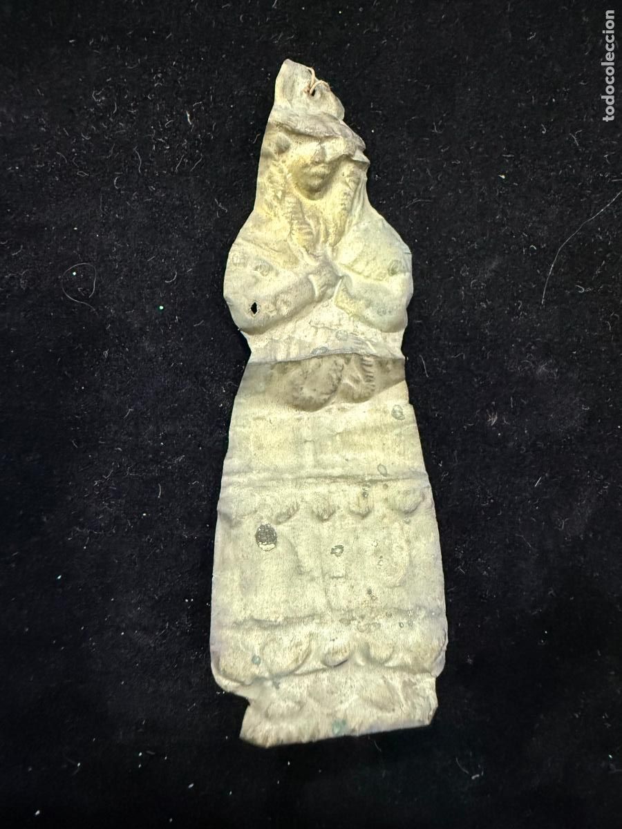 Antig&uuml;edades: ANTIGUO EXVOTO RELIGIOSO - MEDIDA 8 CM