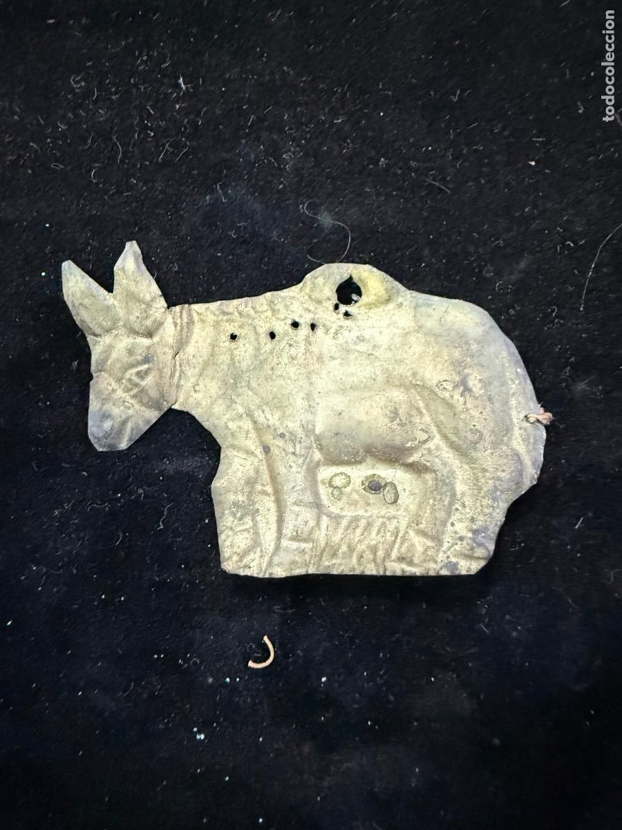 Antig&uuml;edades: ANTIGUO EXVOTO RELIGIOSO - MEDIDA 6 CM