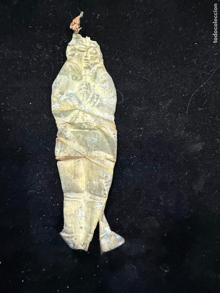 Antig&uuml;edades: ANTIGUO EXVOTO RELIGIOSO - MEDIDA 8 CM