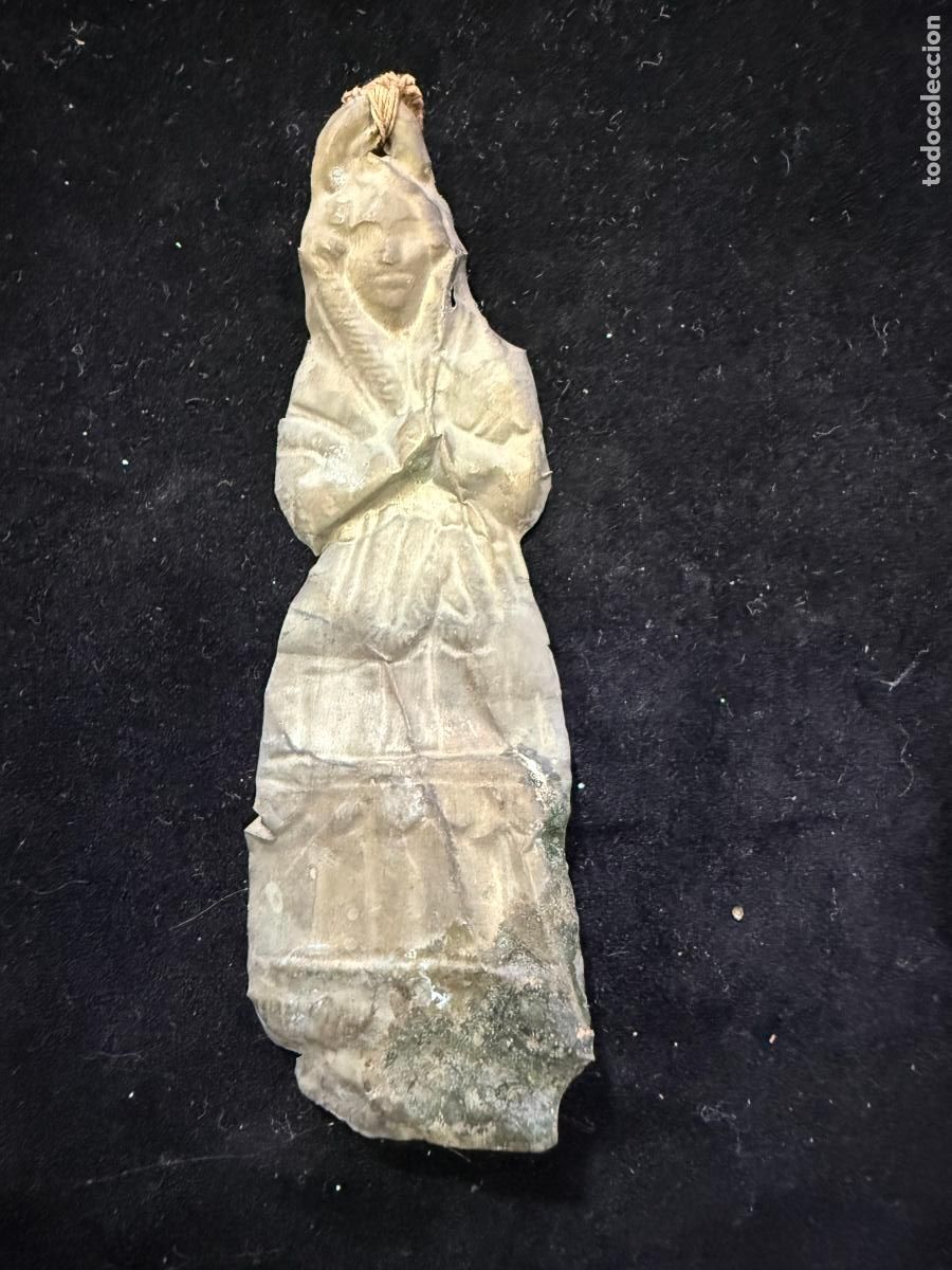 Antig&uuml;edades: ANTIGUO EXVOTO RELIGIOSO - MEDIDA 8 CM
