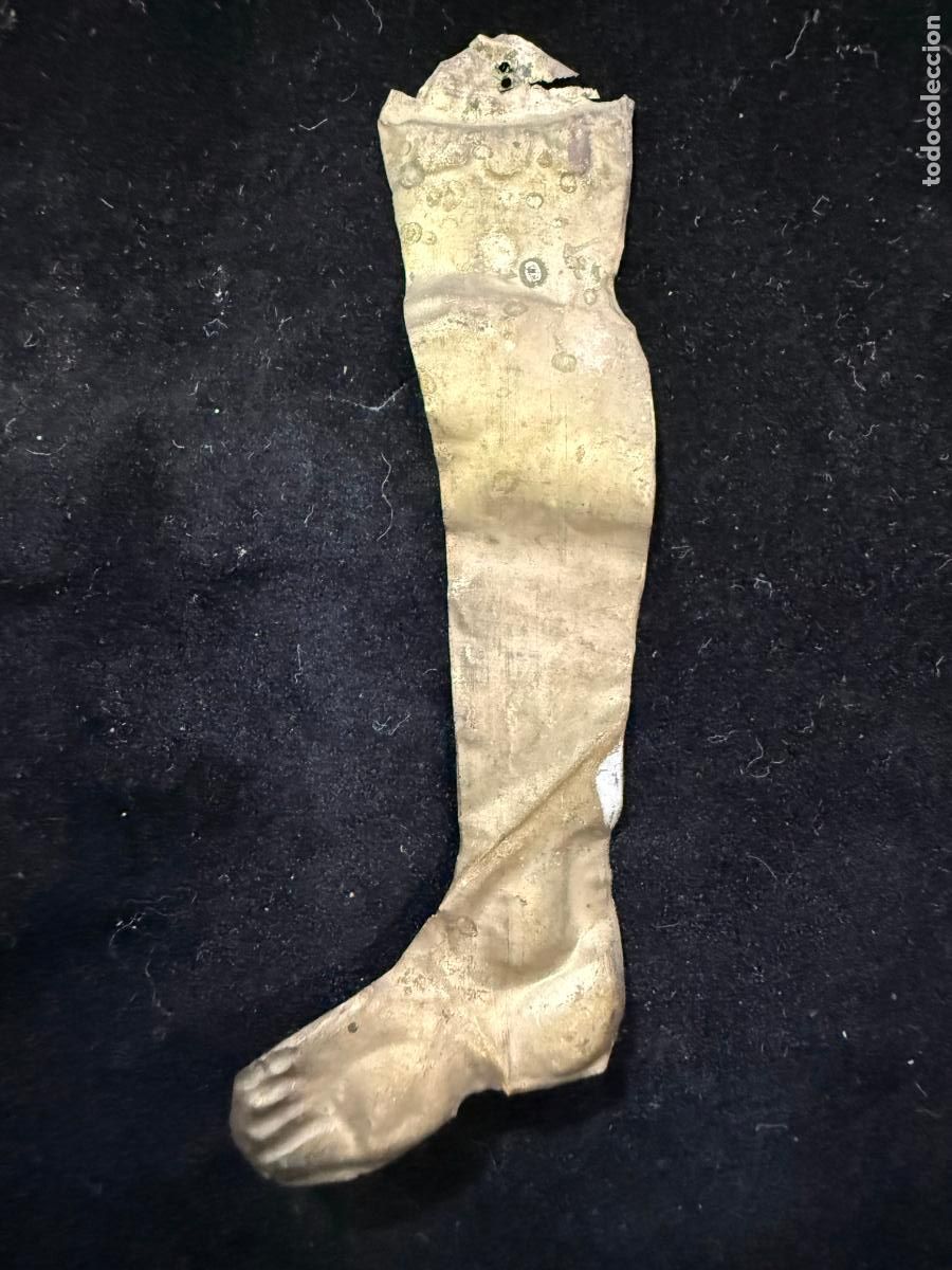 Antig&uuml;edades: ANTIGUO EXVOTO RELIGIOSO - MEDIDA 6 CM