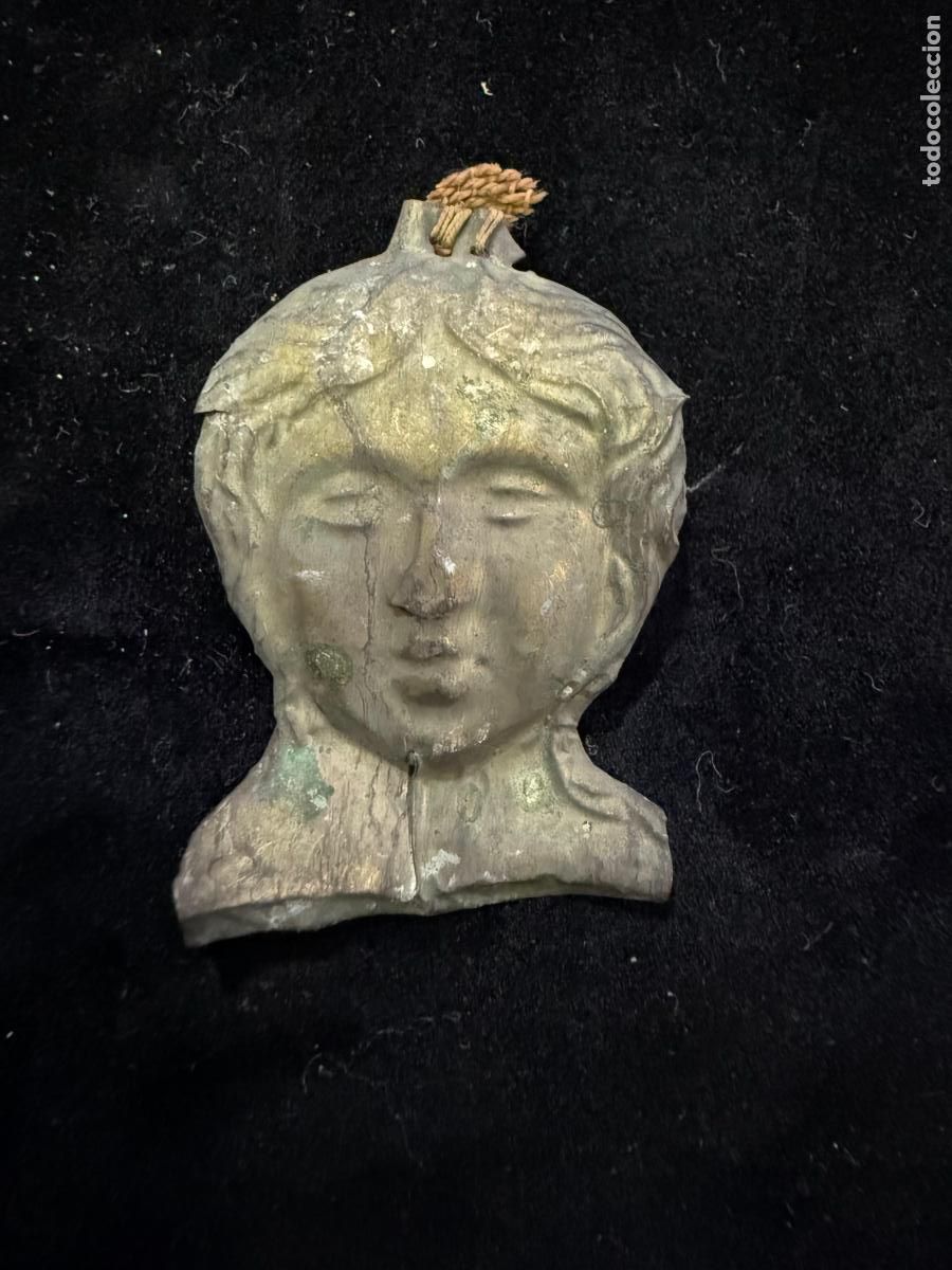 Antig&uuml;edades: ANTIGUO EXVOTO RELIGIOSO - MEDIDA 5 CM
