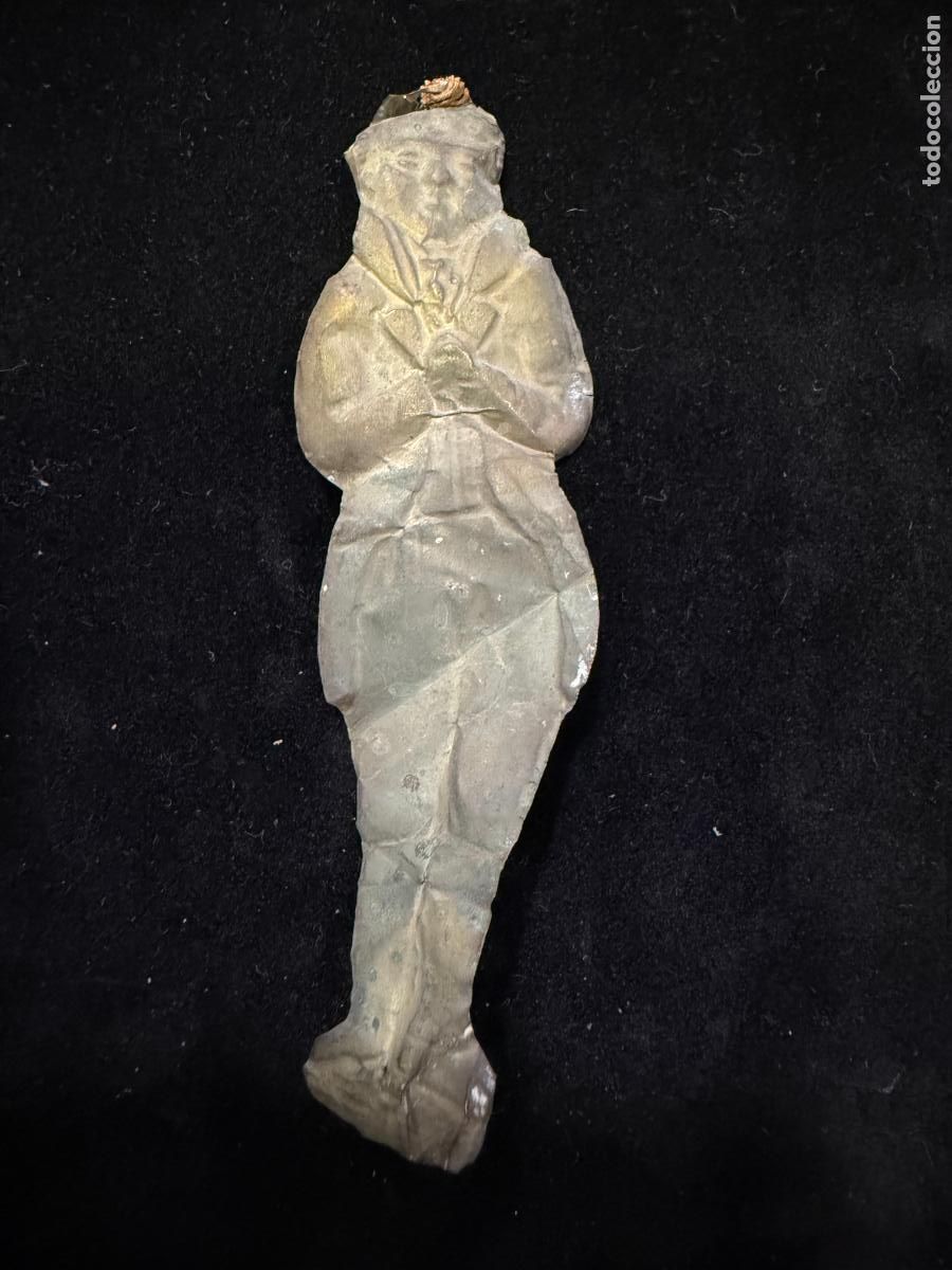 Antig&uuml;edades: ANTIGUO EXVOTO RELIGIOSO - MEDIDA 8 CM