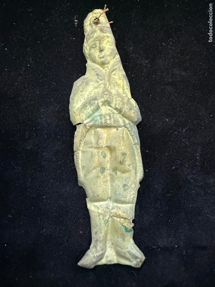 Antig&uuml;edades: ANTIGUO EXVOTO RELIGIOSO - MEDIDA 8 CM