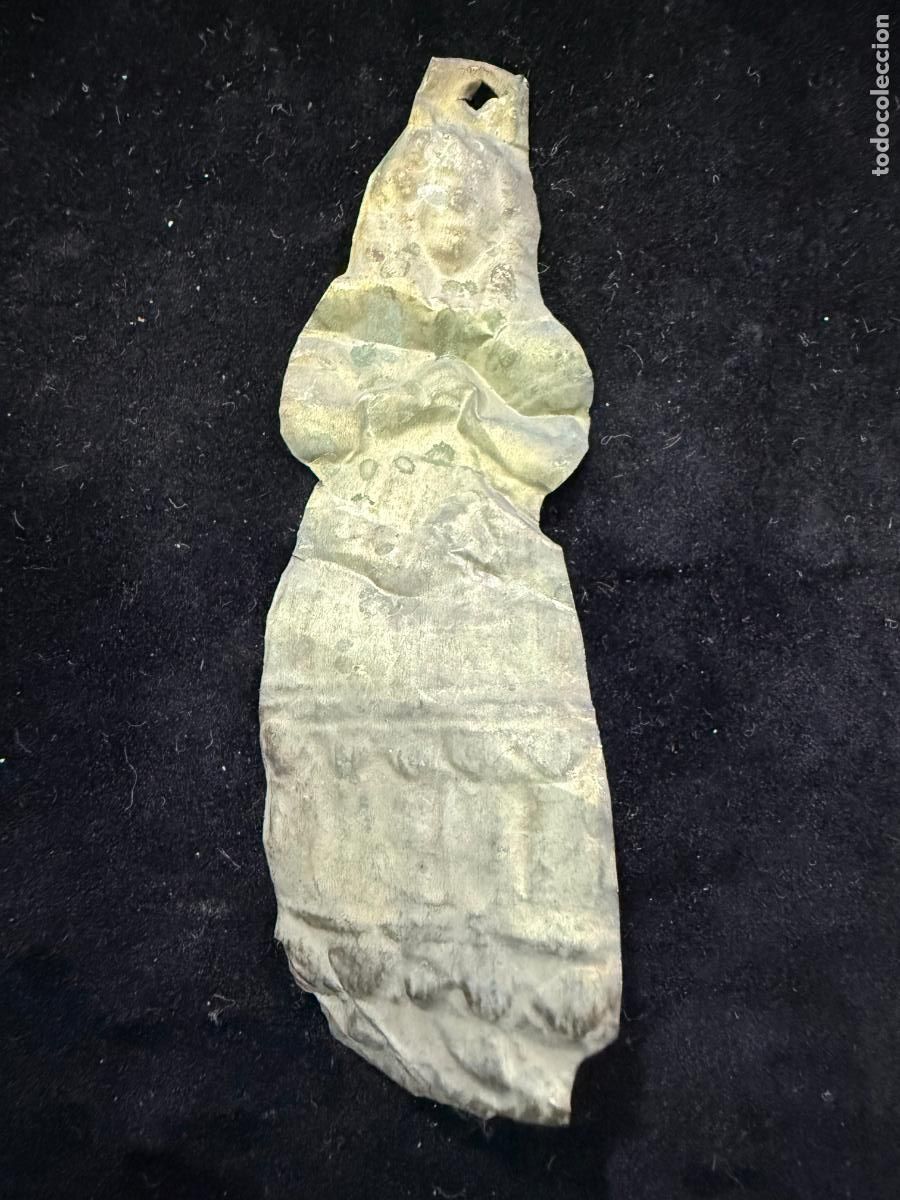 Antig&uuml;edades: ANTIGUO EXVOTO RELIGIOSO - MEDIDA 8 CM