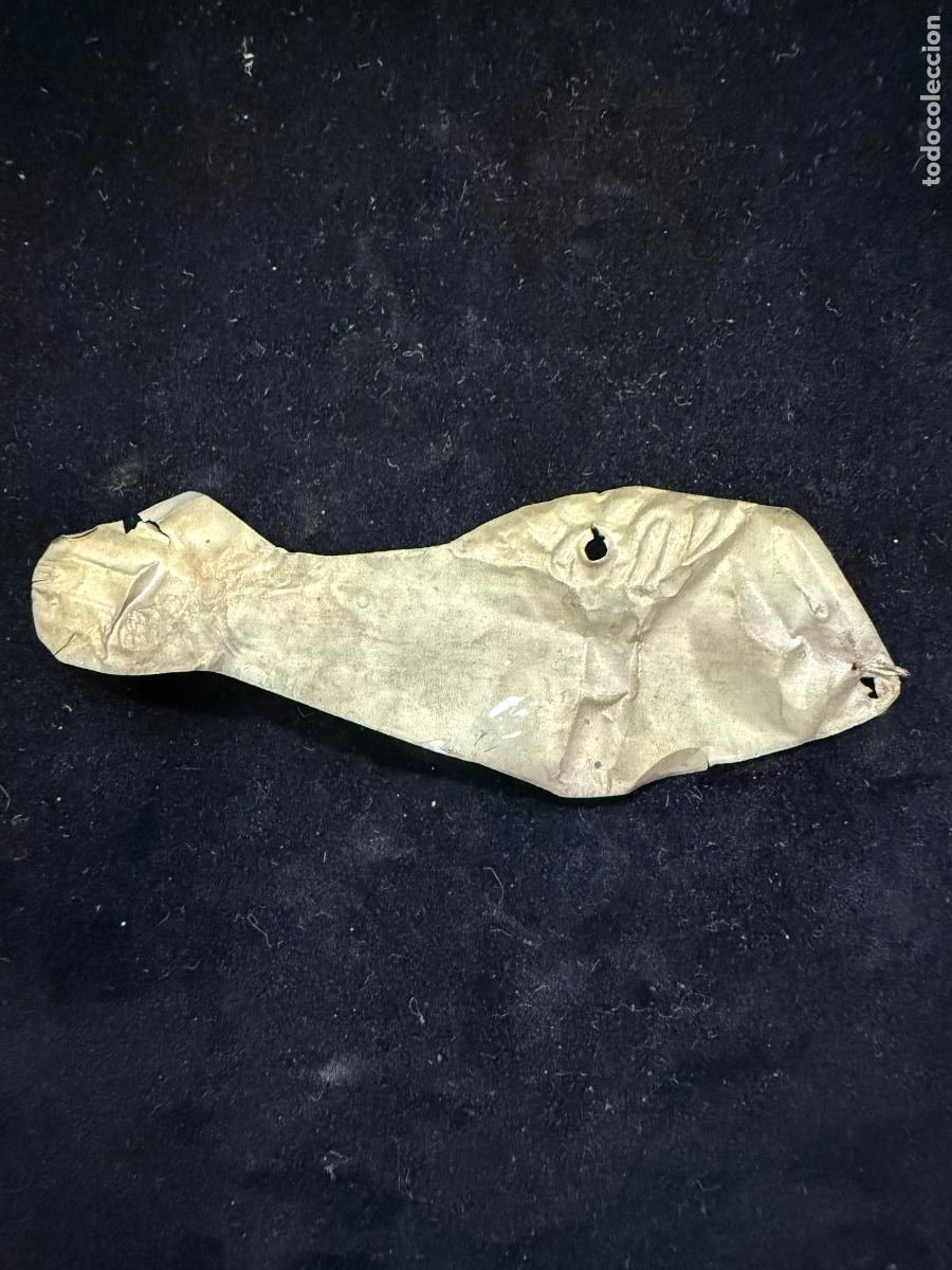 Antig&uuml;edades: ANTIGUO EXVOTO RELIGIOSO - MEDIDA 6 CM