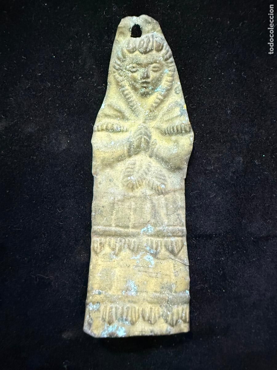 Antig&uuml;edades: ANTIGUO EXVOTO RELIGIOSO - MEDIDA 8 CM