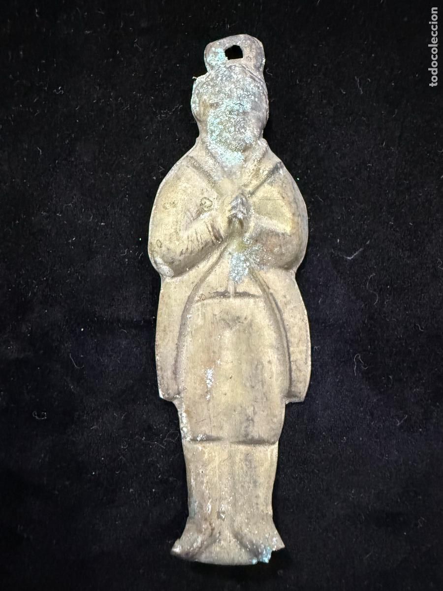 Antig&uuml;edades: ANTIGUO EXVOTO RELIGIOSO - MEDIDA 8 CM