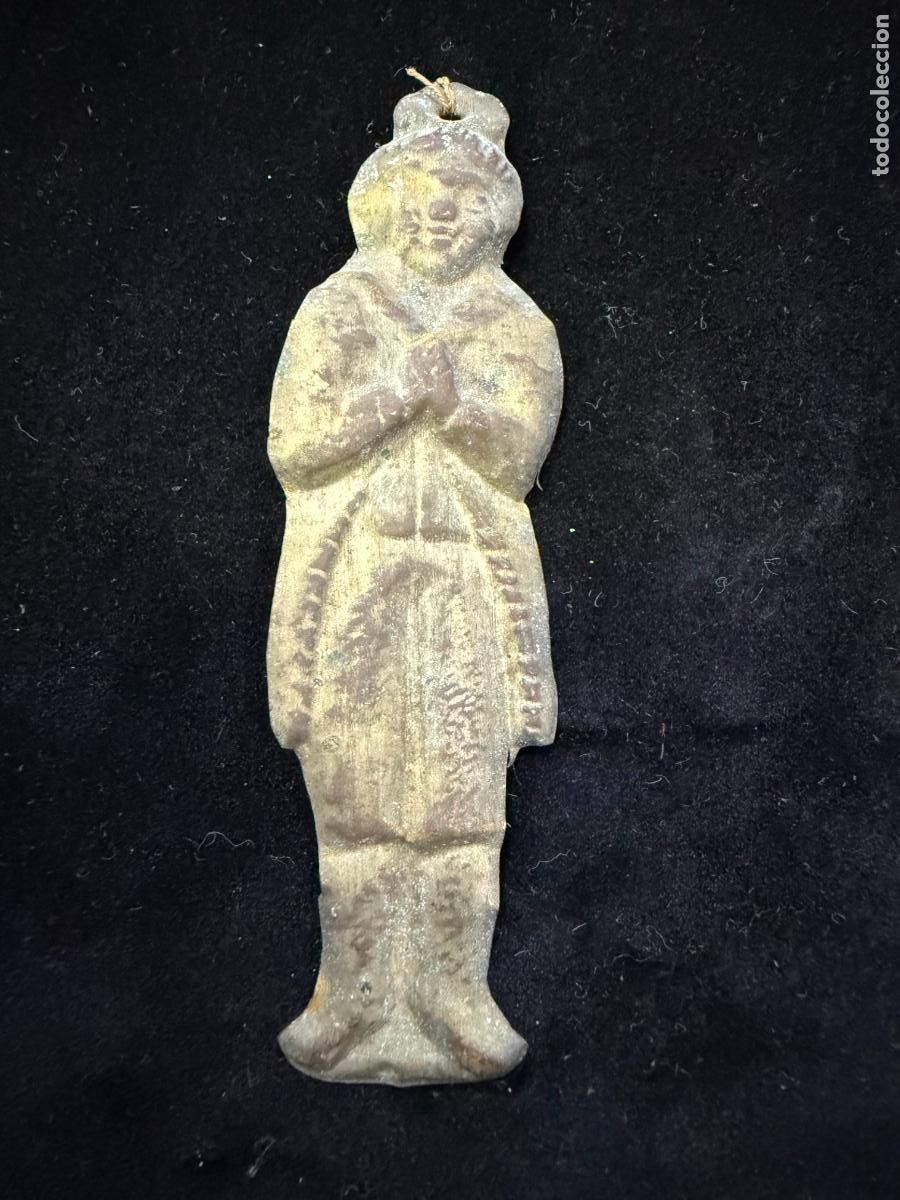 Antig&uuml;edades: ANTIGUO EXVOTO RELIGIOSO - MEDIDA 8 CM