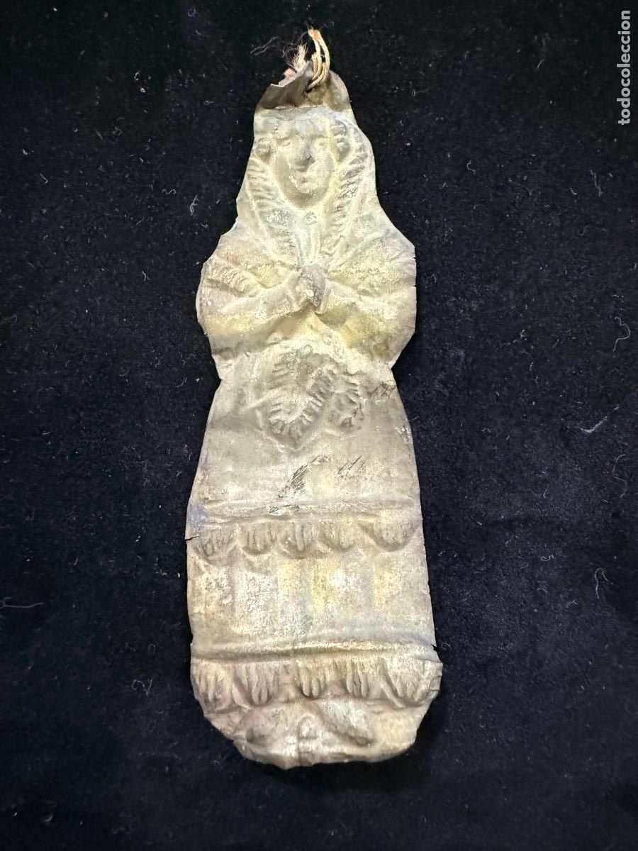 Antig&uuml;edades: ANTIGUO EXVOTO RELIGIOSO - MEDIDA 8 CM