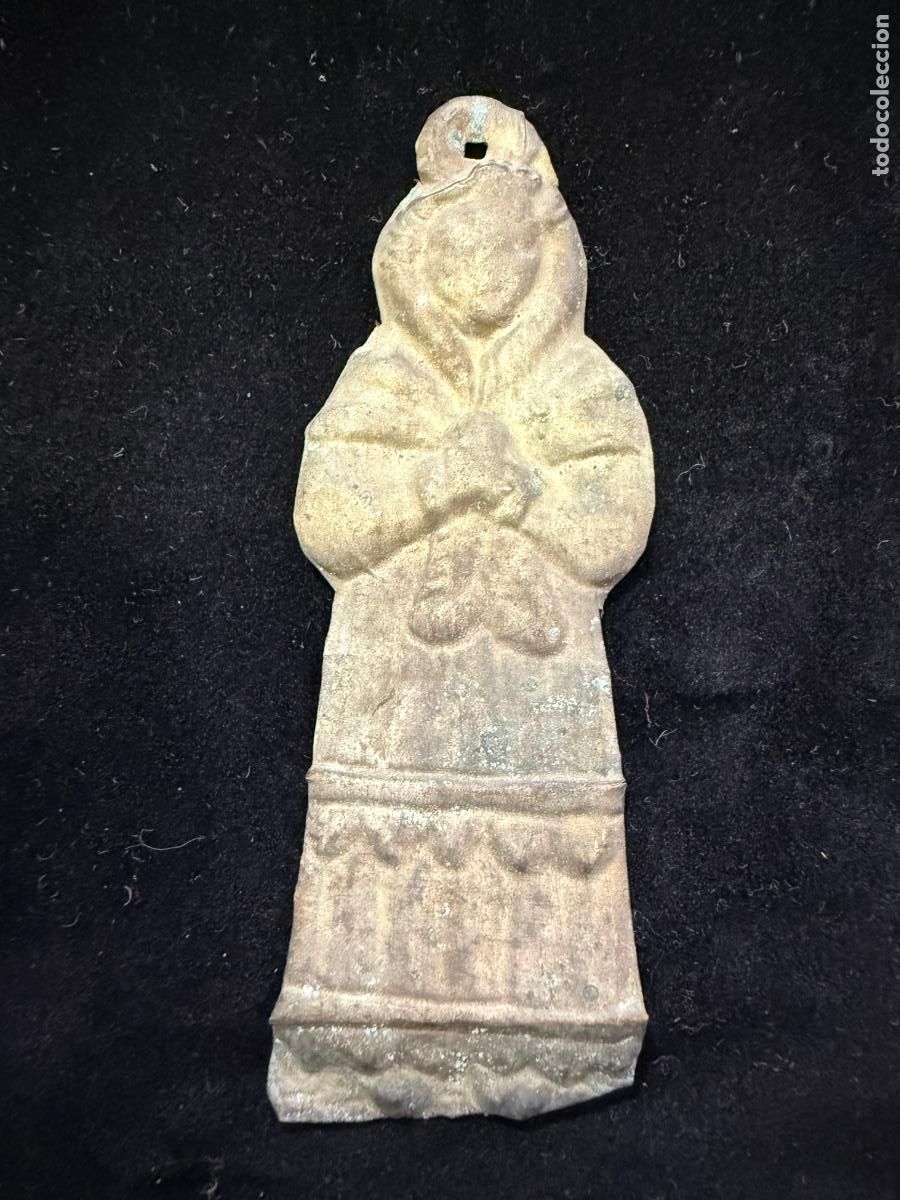 Antig&uuml;edades: ANTIGUO EXVOTO RELIGIOSO - MEDIDA 8 CM
