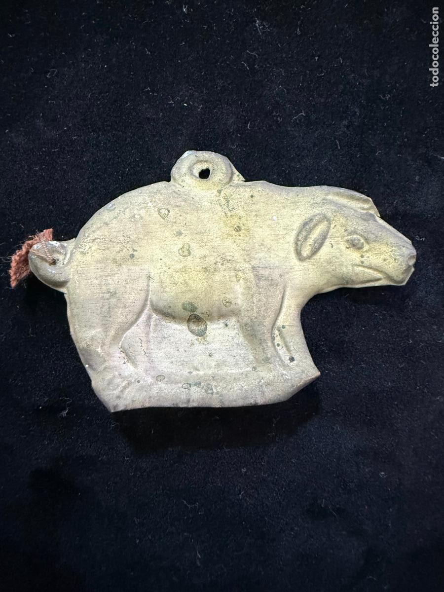 Antig&uuml;edades: ANTIGUO EXVOTO RELIGIOSO - MEDIDA 6 CM