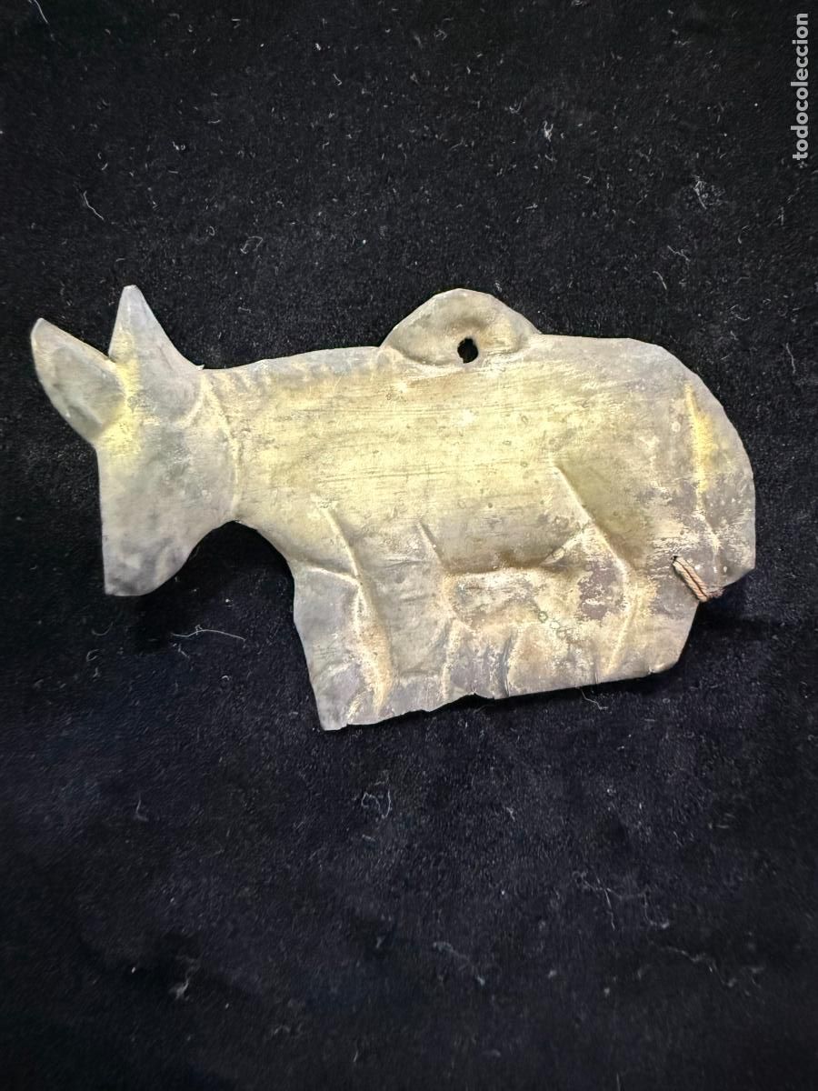 Antig&uuml;edades: ANTIGUO EXVOTO RELIGIOSO - MEDIDA 6 CM