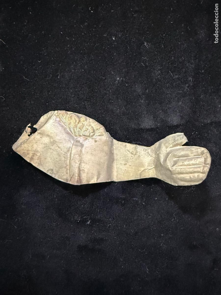 Antig&uuml;edades: ANTIGUO EXVOTO RELIGIOSO - MEDIDA 6 CM