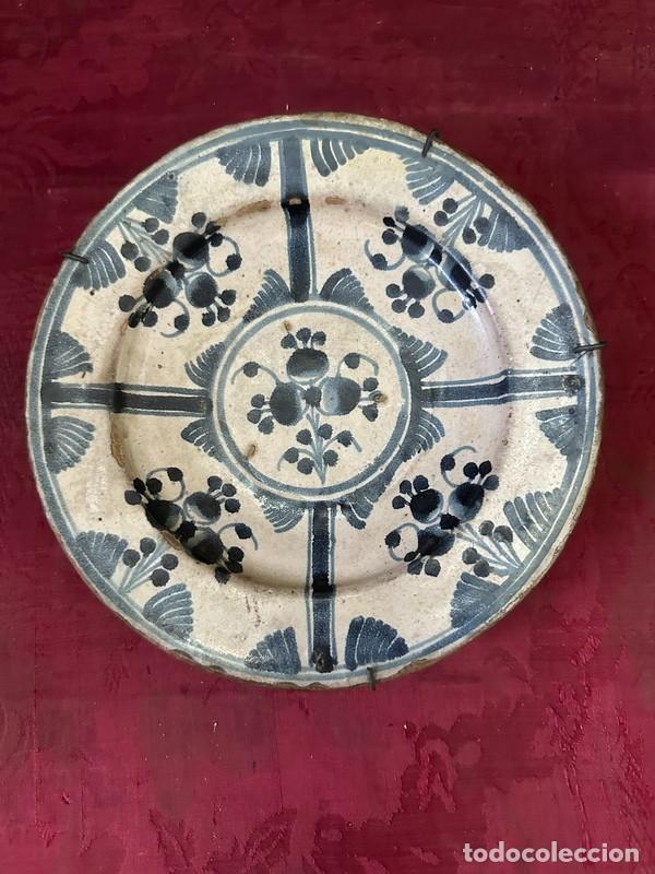 Antig&uuml;edades: PLATO DE CER&Aacute;MICA CATALANA - LA CIRERETA - S. XIX