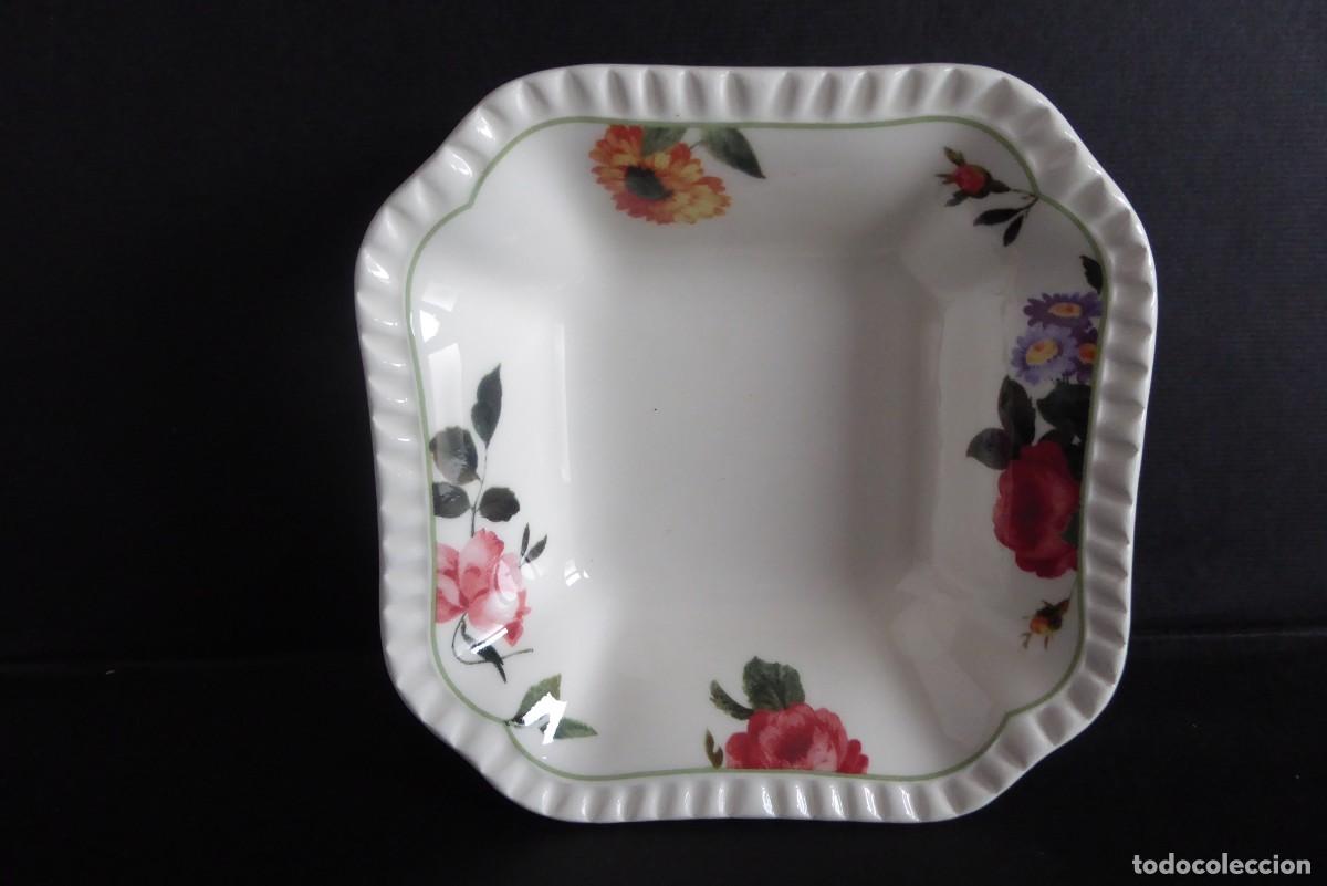 Antig&uuml;edades: BONITO CUENCO DE PORCELANAS SAN CLAUDIO