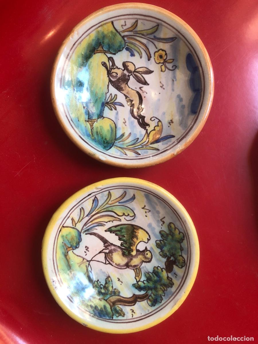 Antig&uuml;edades: Plato de cer&aacute;mica de Talavera el carmen niveiro