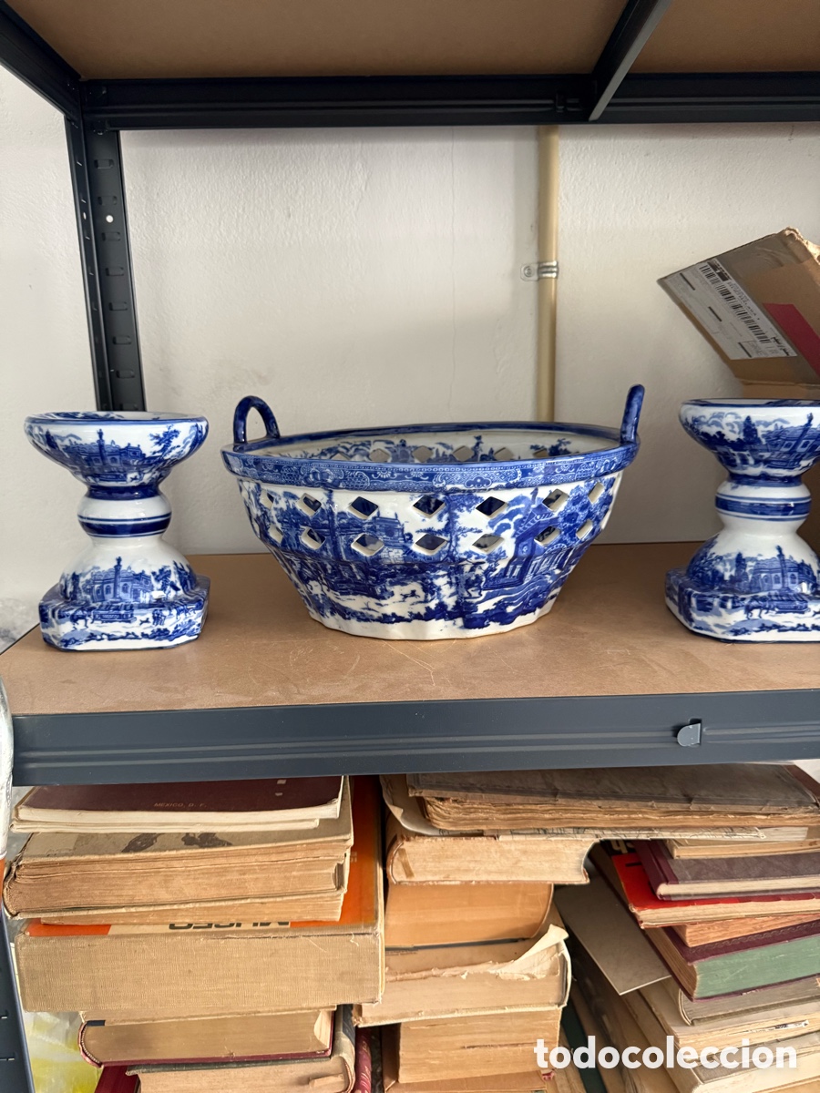 Antig&uuml;edades: Precioso conjunto de porcelana inglesa