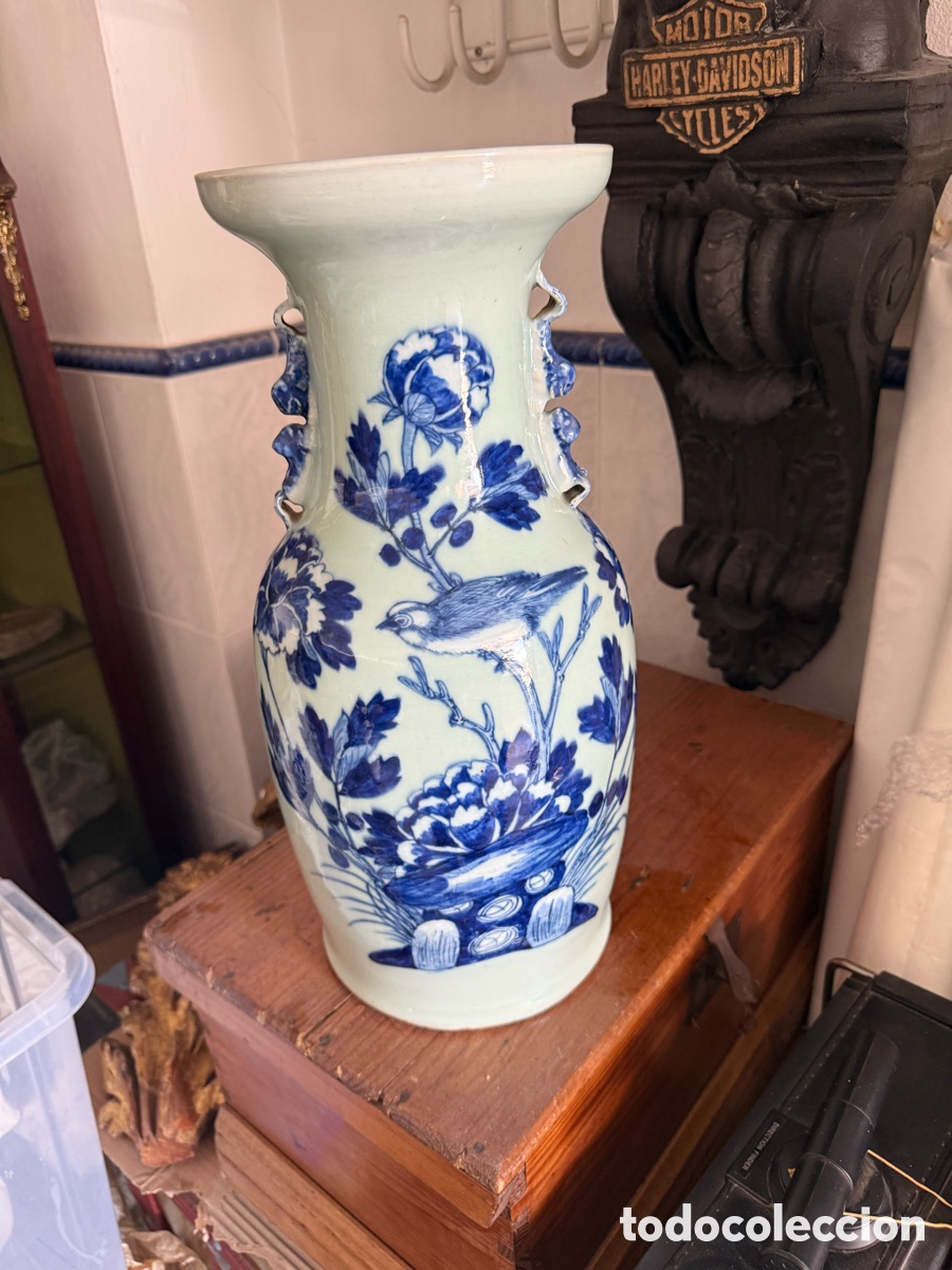 Antiguidades: Magn&iacute;fica pieza de porcelana china, buen tama&ntilde;o, siglo XIX o anterior