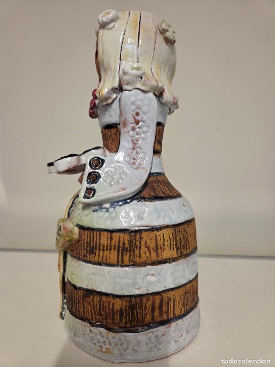 Antig&uuml;edades: Figura mujer cer&aacute;mica. - Foto 4