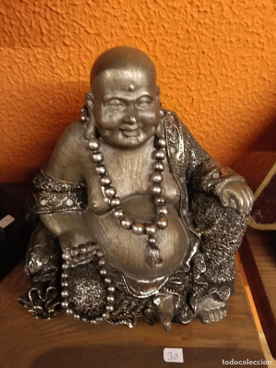 Antig&uuml;edades: Figura decorativa de Buda sonriente - Foto 2