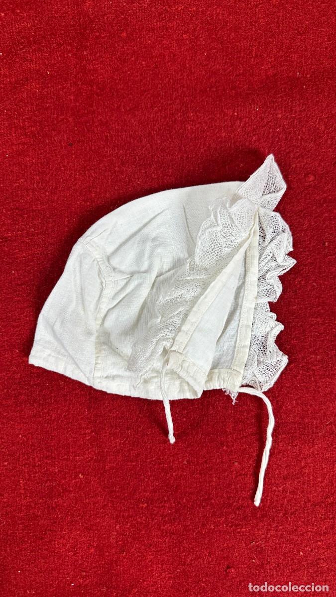 Antig&uuml;edades: Antiguo gorro interior de ni&ntilde;o