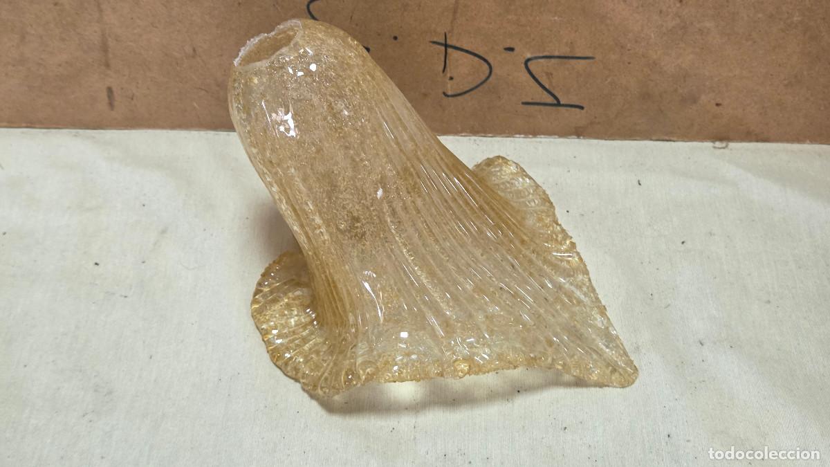 Antig&uuml;edades: tilipa de cristal antigua