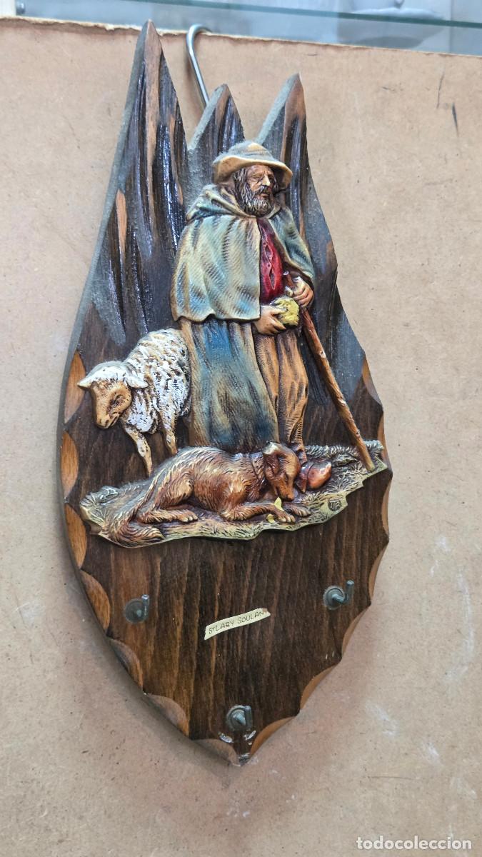 Antig&uuml;edades: colgador de lave el pastor de ovejas