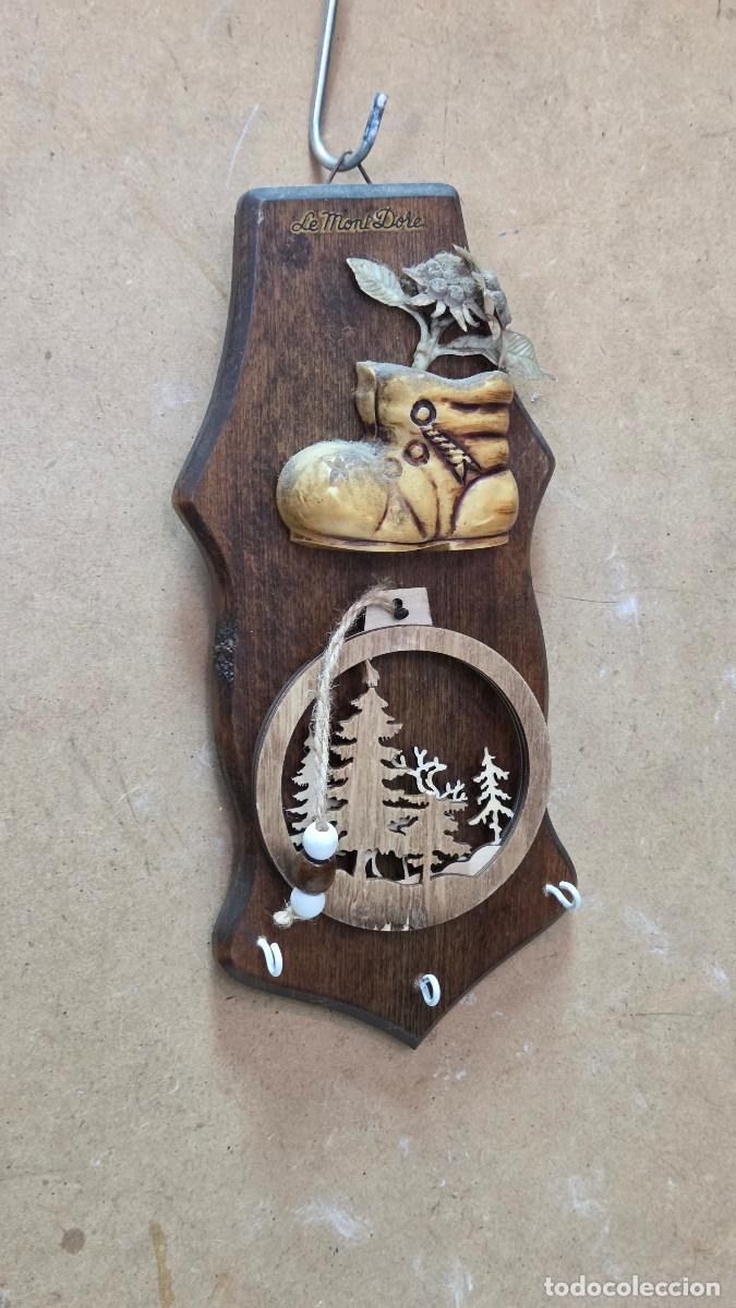 Antig&uuml;edades: colgador de llaves vintage