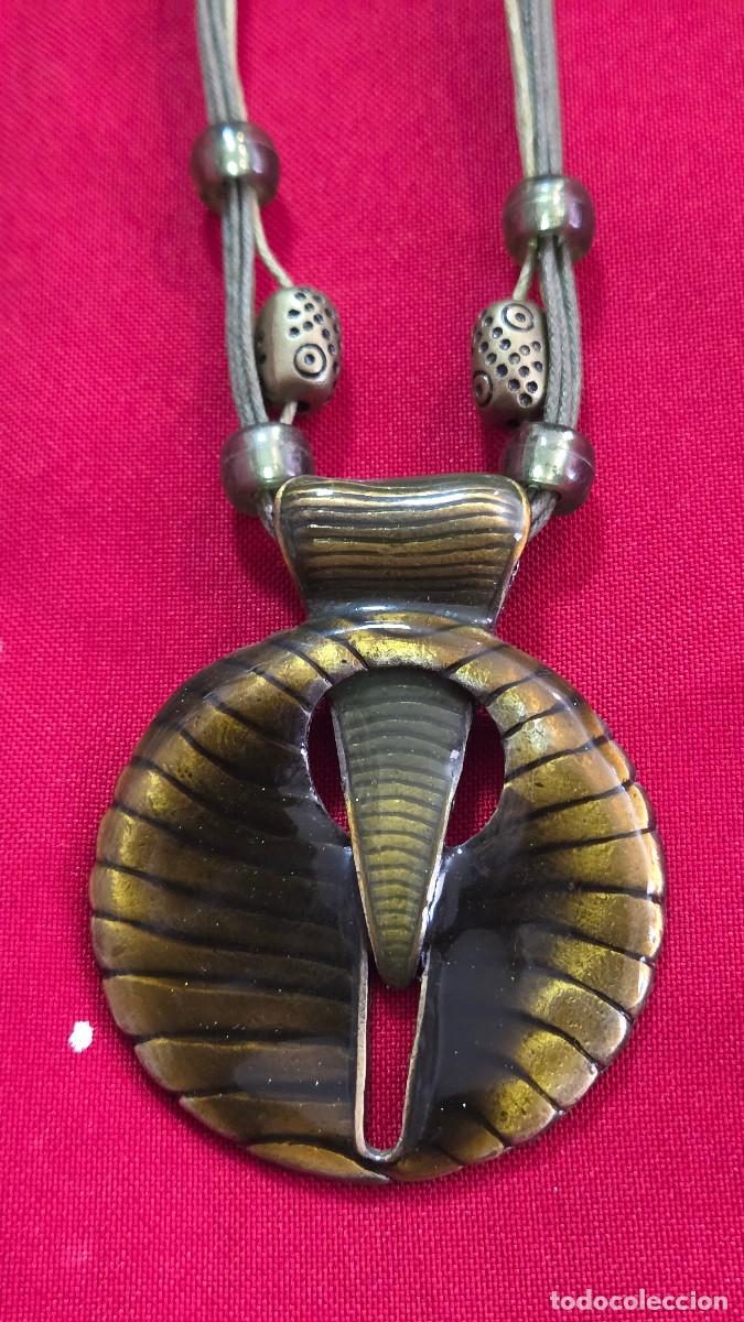 Antig&uuml;edades: collar con pendientes vintage - Foto 2