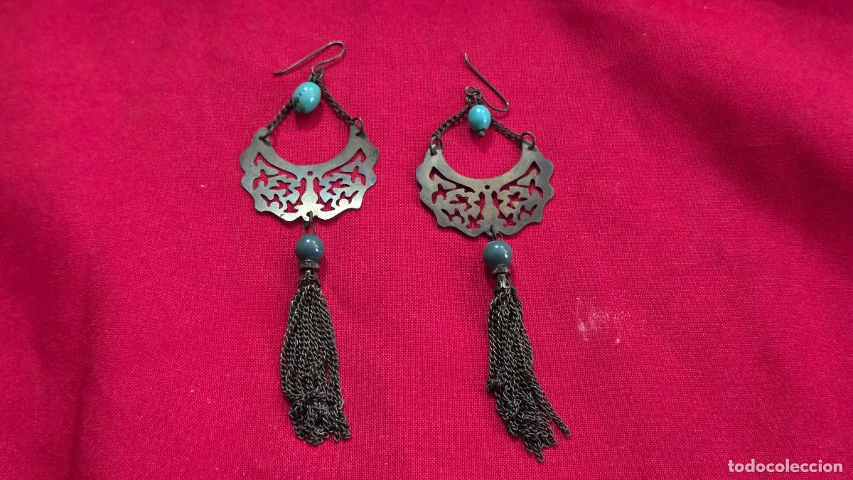 Antig&uuml;edades: parejas de pendientes vintage