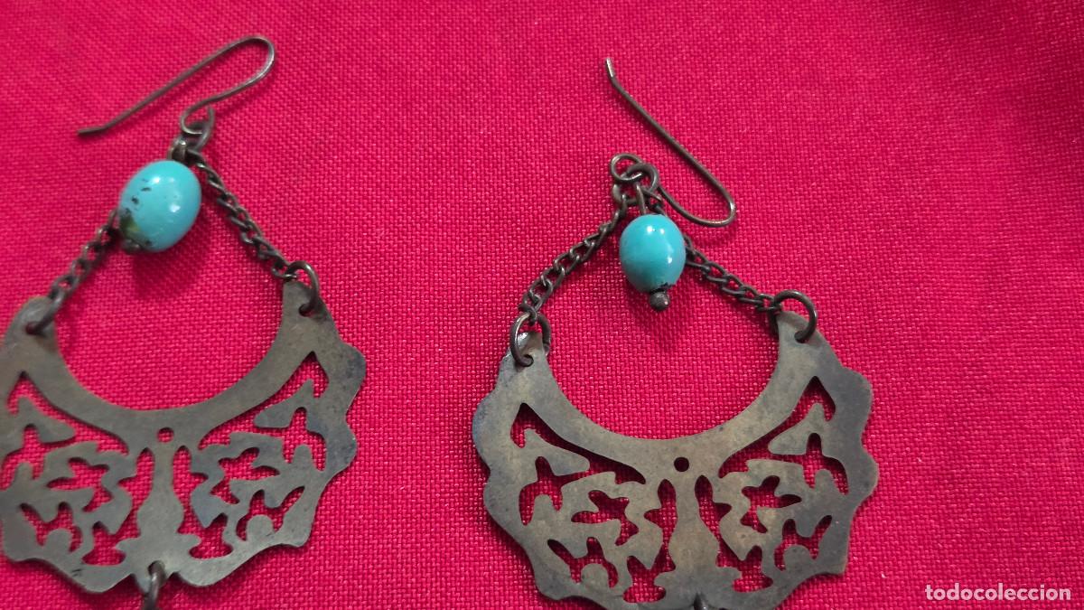 Antig&uuml;edades: parejas de pendientes vintage - Foto 2