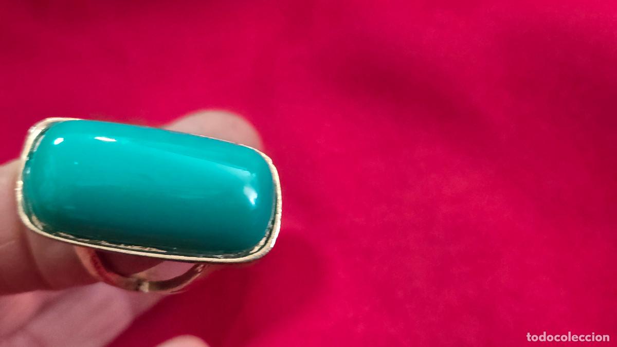 Antig&uuml;edades: anillo color plata vintage
