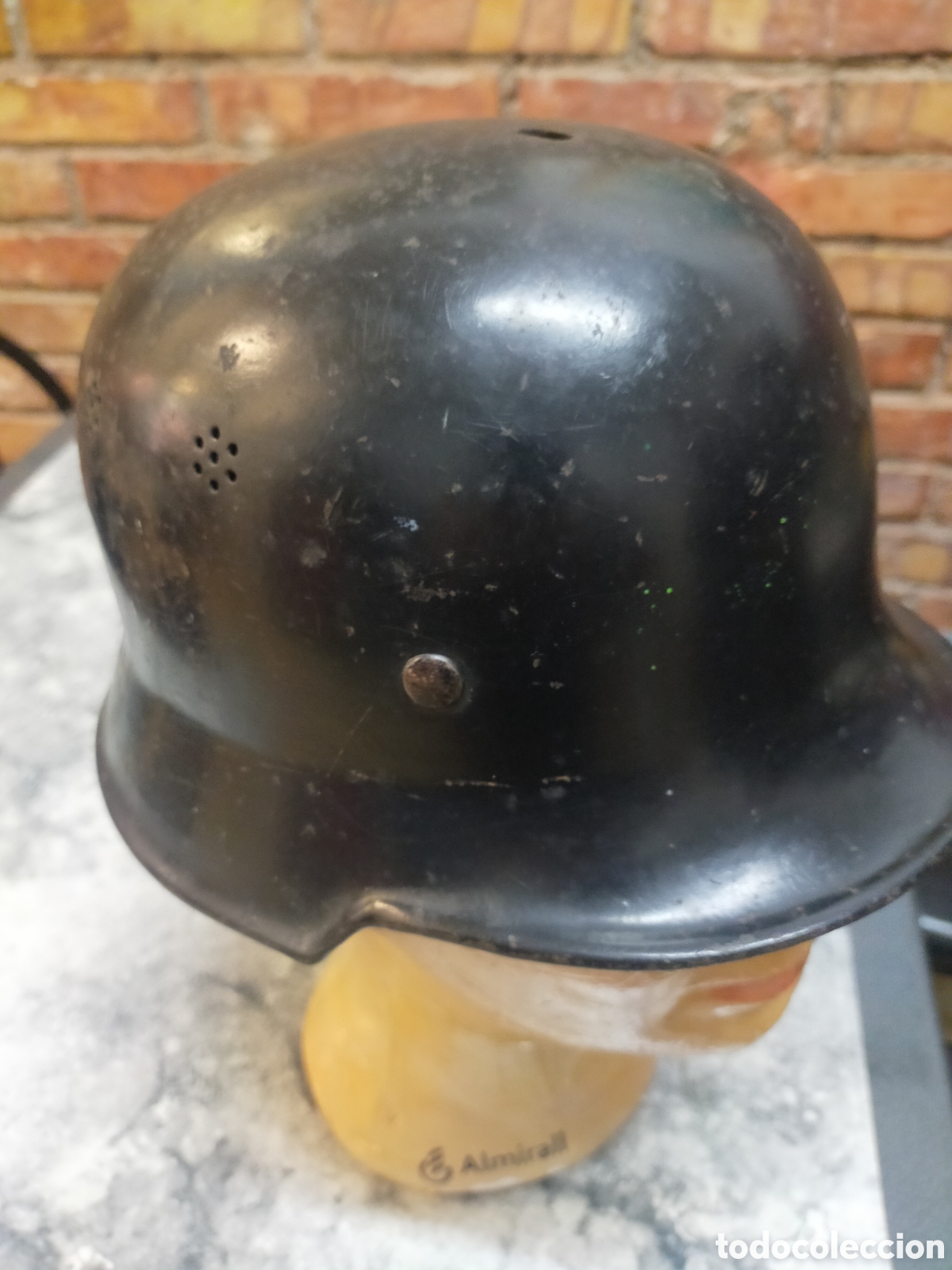 Antig&uuml;edades: Casco alem&aacute;n bomberos/polic&iacute;a - Foto 12