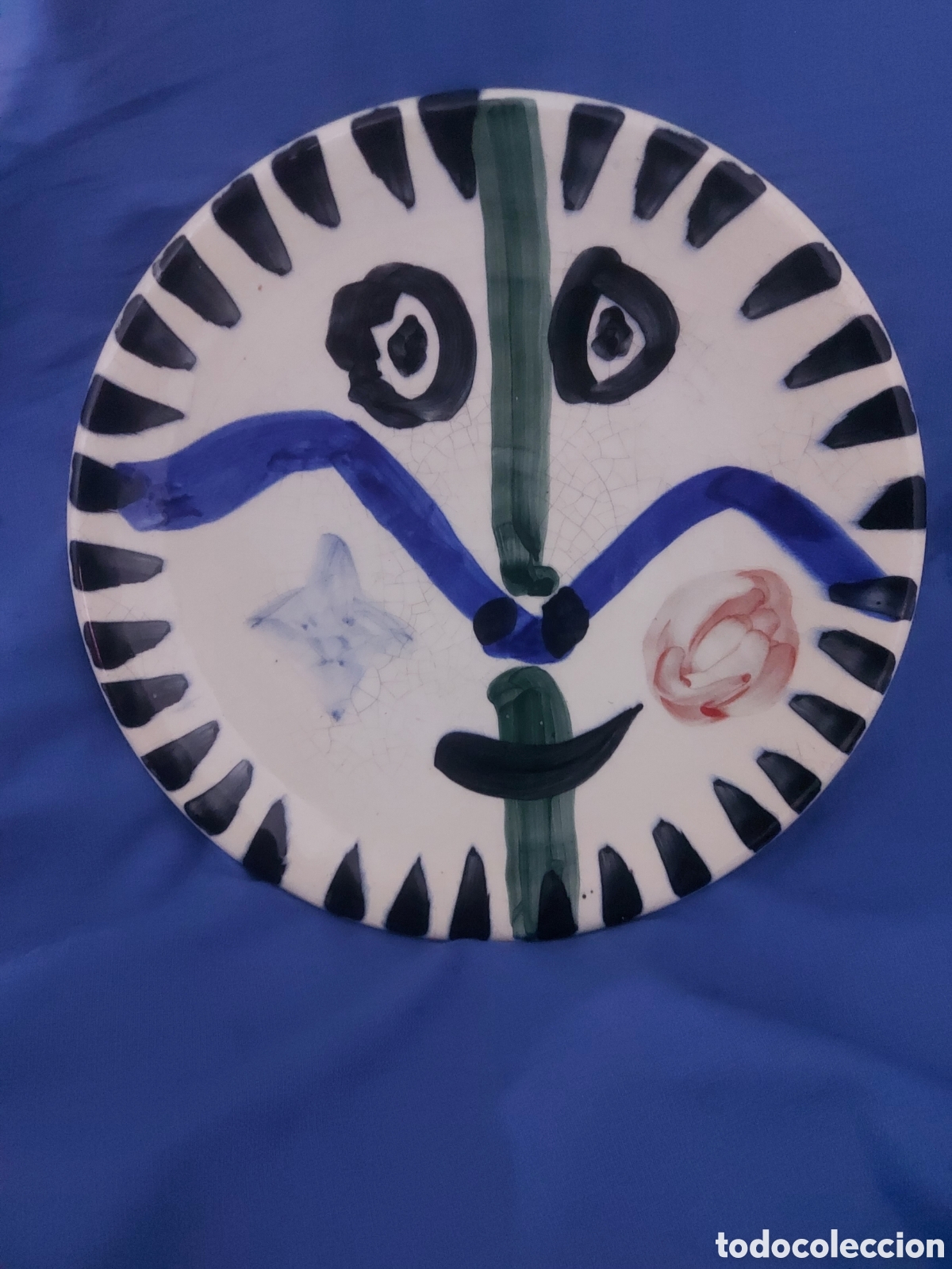 Antig&uuml;edades: PICASSO, CERAMICA CON SELLO E INSCRIPCI&Oacute;N EDITION PICASSO, MADOURA FACE NO:111 -VER FOTOS-