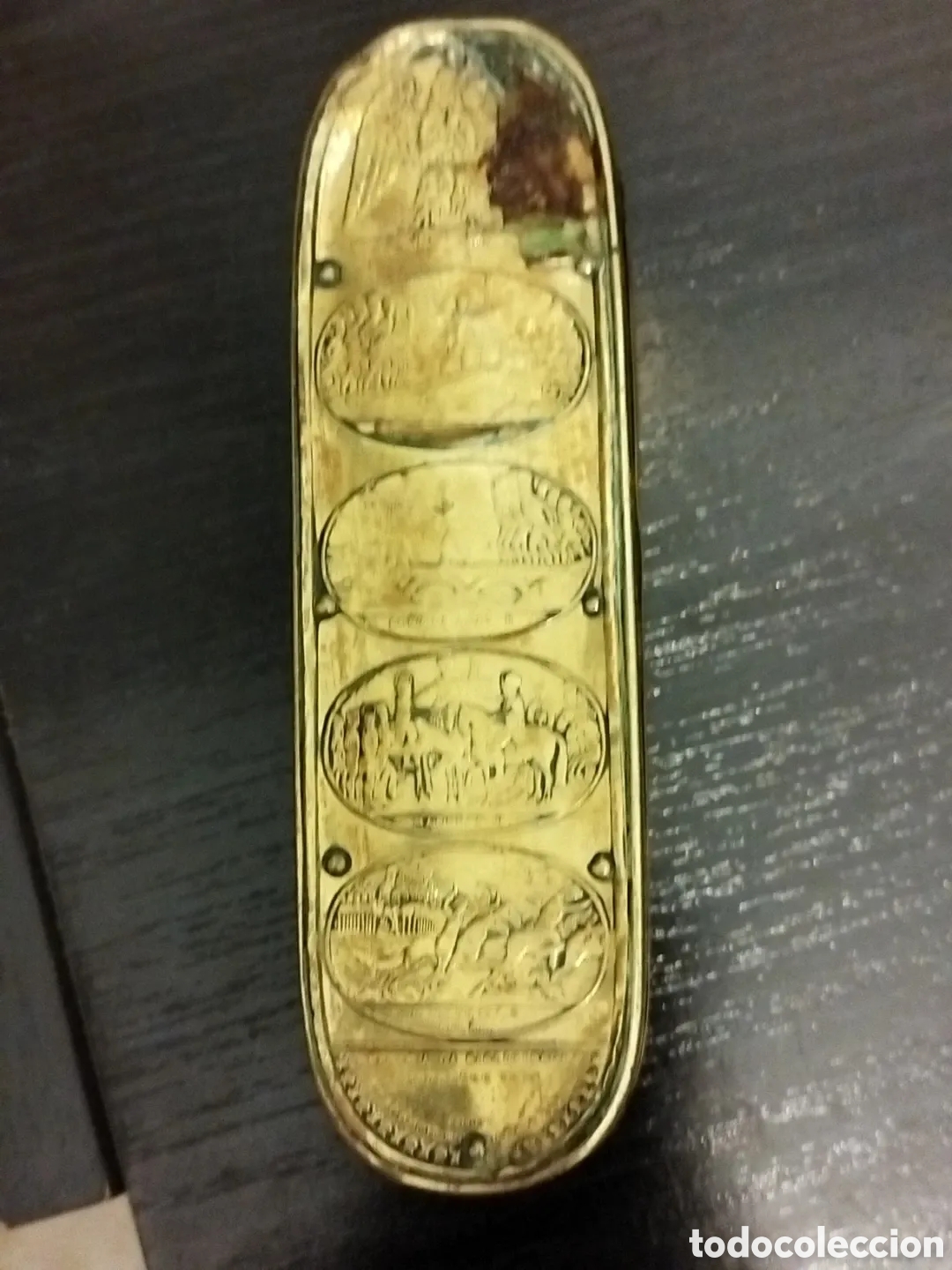 Antig&uuml;edades: Caja tabaco siglo xviii