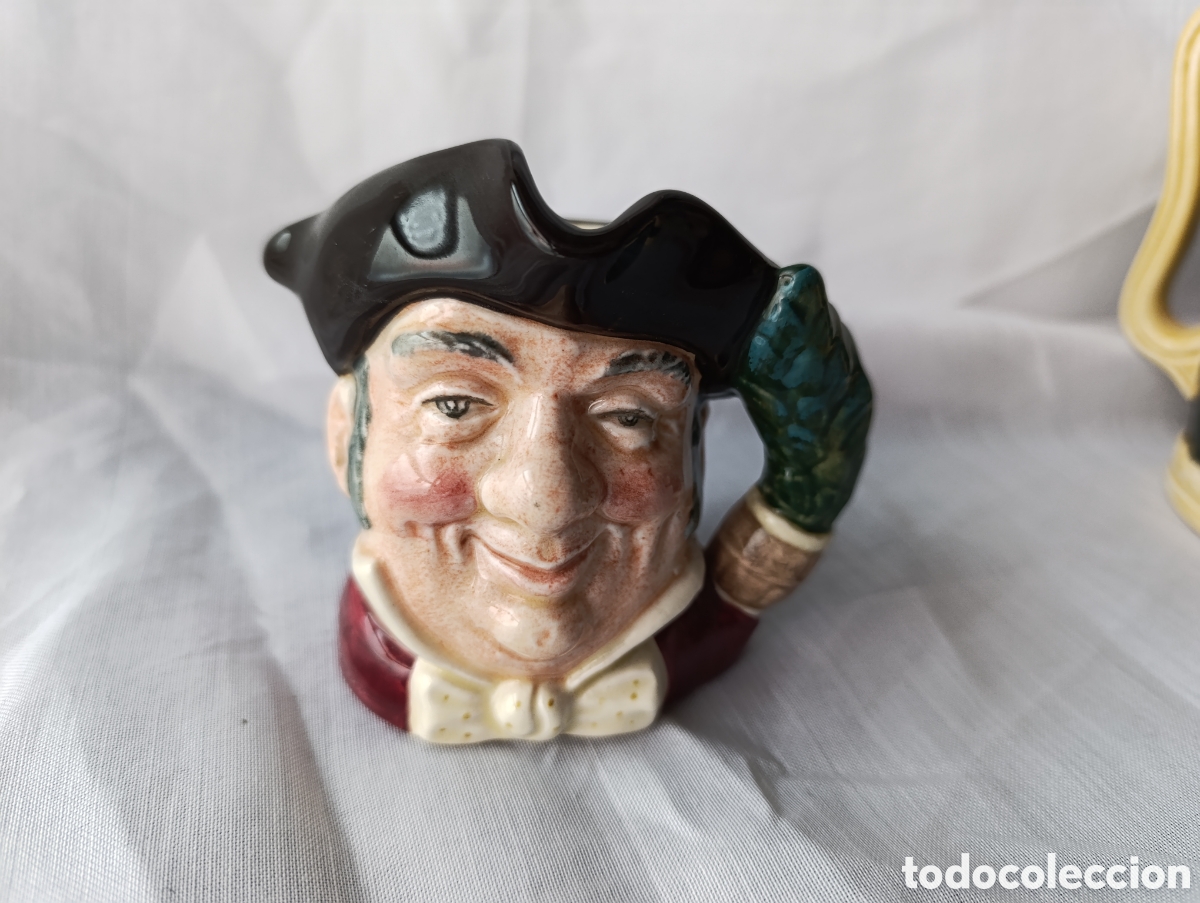 Antig&uuml;edades: Jarra de Colecci&oacute;n &rdquo;Character Jug&rdquo; Royal Doulton - Mine Host D 6470 (A&ntilde;o 1957) - 9 cm