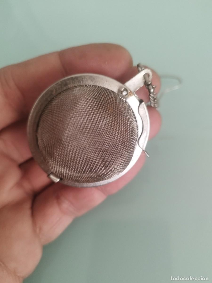 Antig&uuml;edades: Infusor de te de bola. - Foto 4