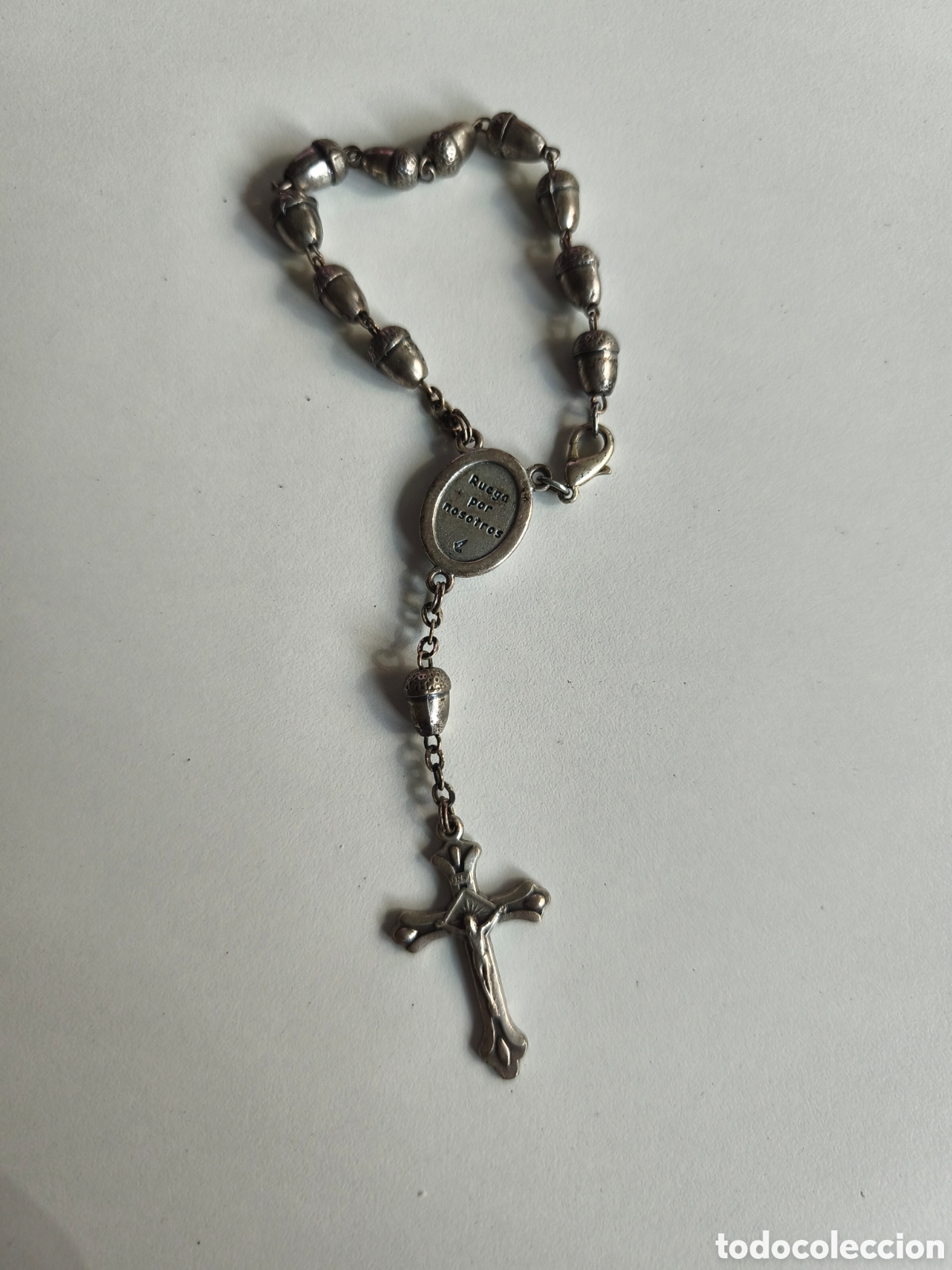 Antig&uuml;edades: Antiguo Rosario Decenario Pulsera &rdquo;Bellotero&rdquo; - Hecho en Italia Vintage