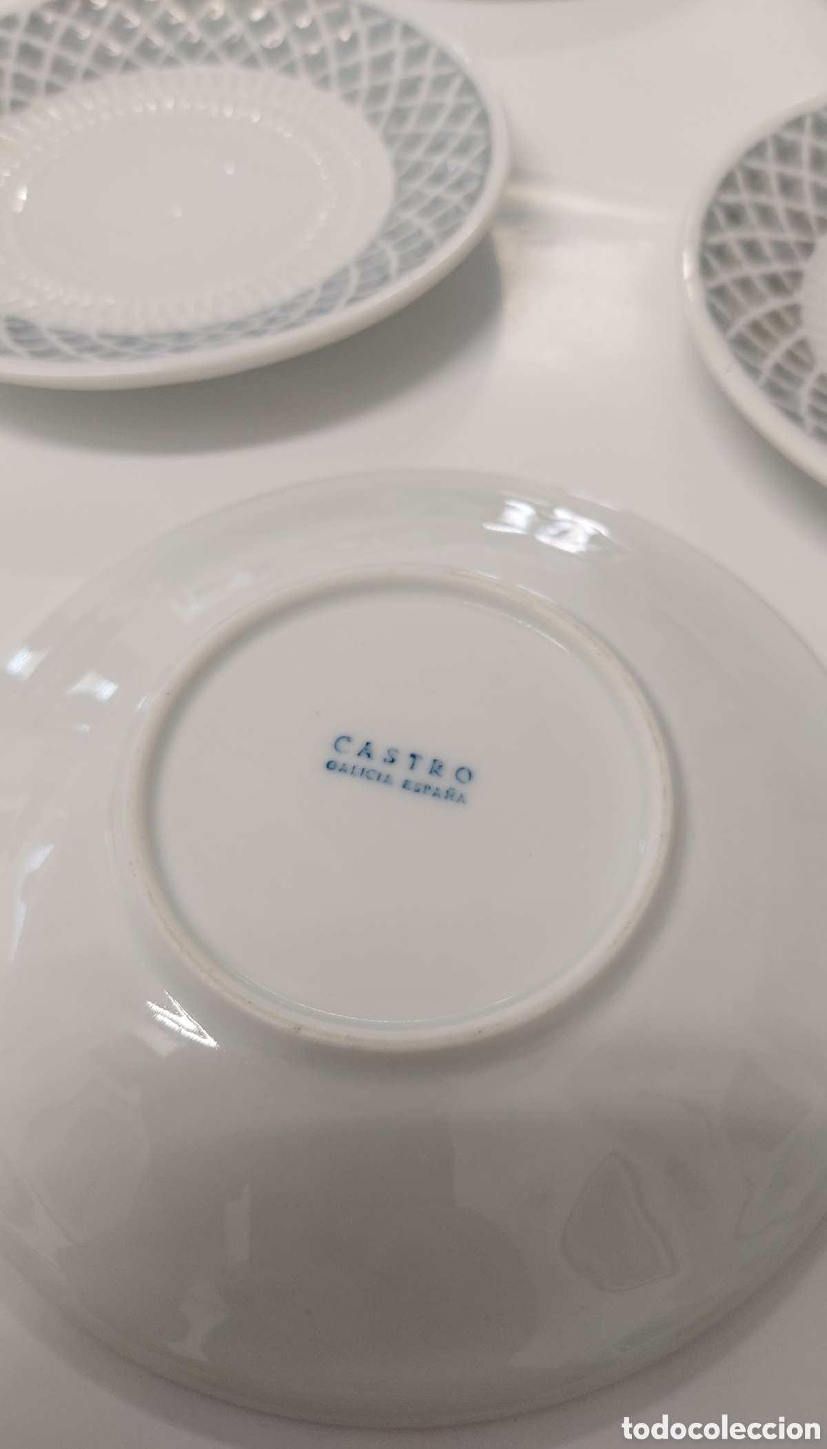 Antig&uuml;edades: Platos Cer&aacute;micas Del Castro a&ntilde;os 60 - Foto 2