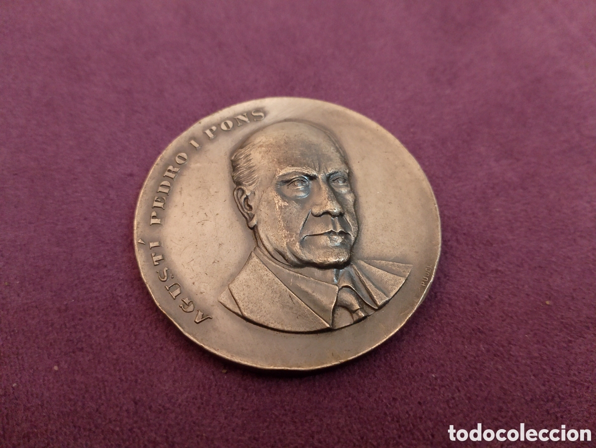 Antig&uuml;edades: Medalla Agust&iacute; pedro i pons