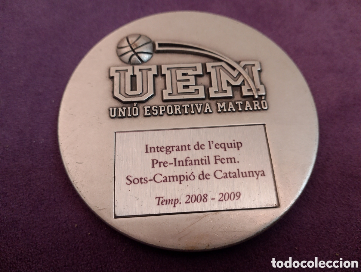 Antig&uuml;edades: Medalla de campe&oacute;n de Catalunya 2008