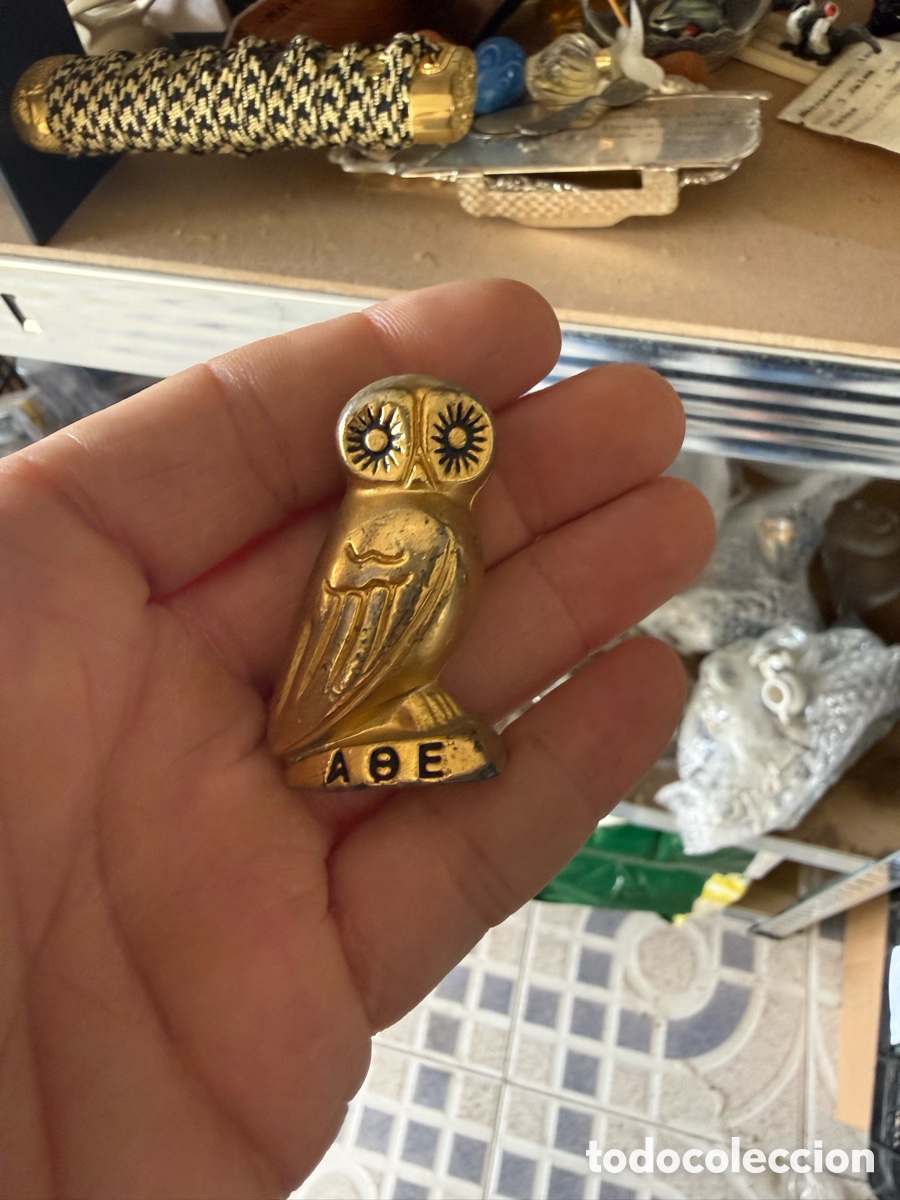Antig&uuml;edades: Bonito lote de b&uacute;hos, distintos materiales - Foto 3