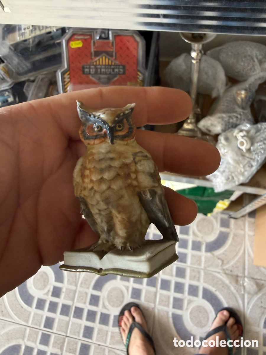 Antig&uuml;edades: Bonito lote de b&uacute;hos, distintos materiales - Foto 4